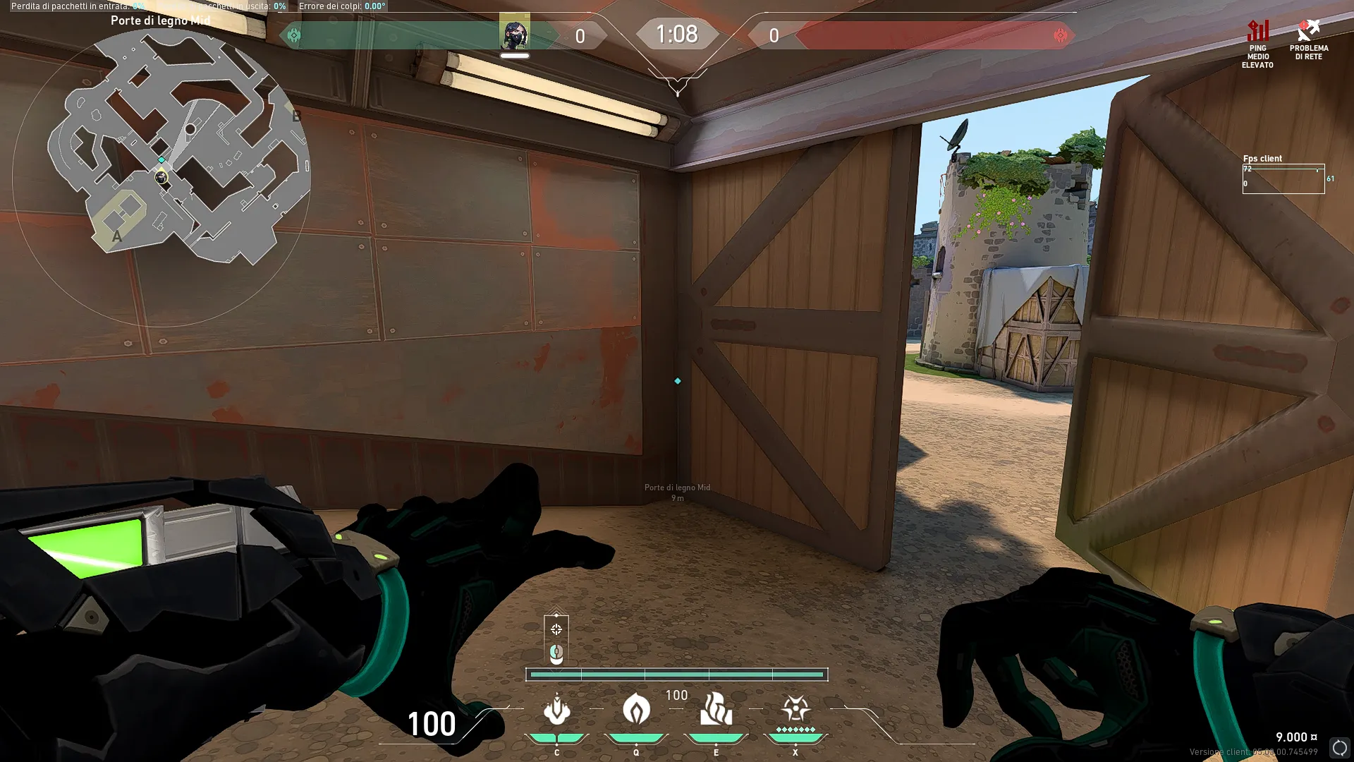 Viper Snake Bite on Breeze Defense Site A — step 1 of 3: Position — where to stand
