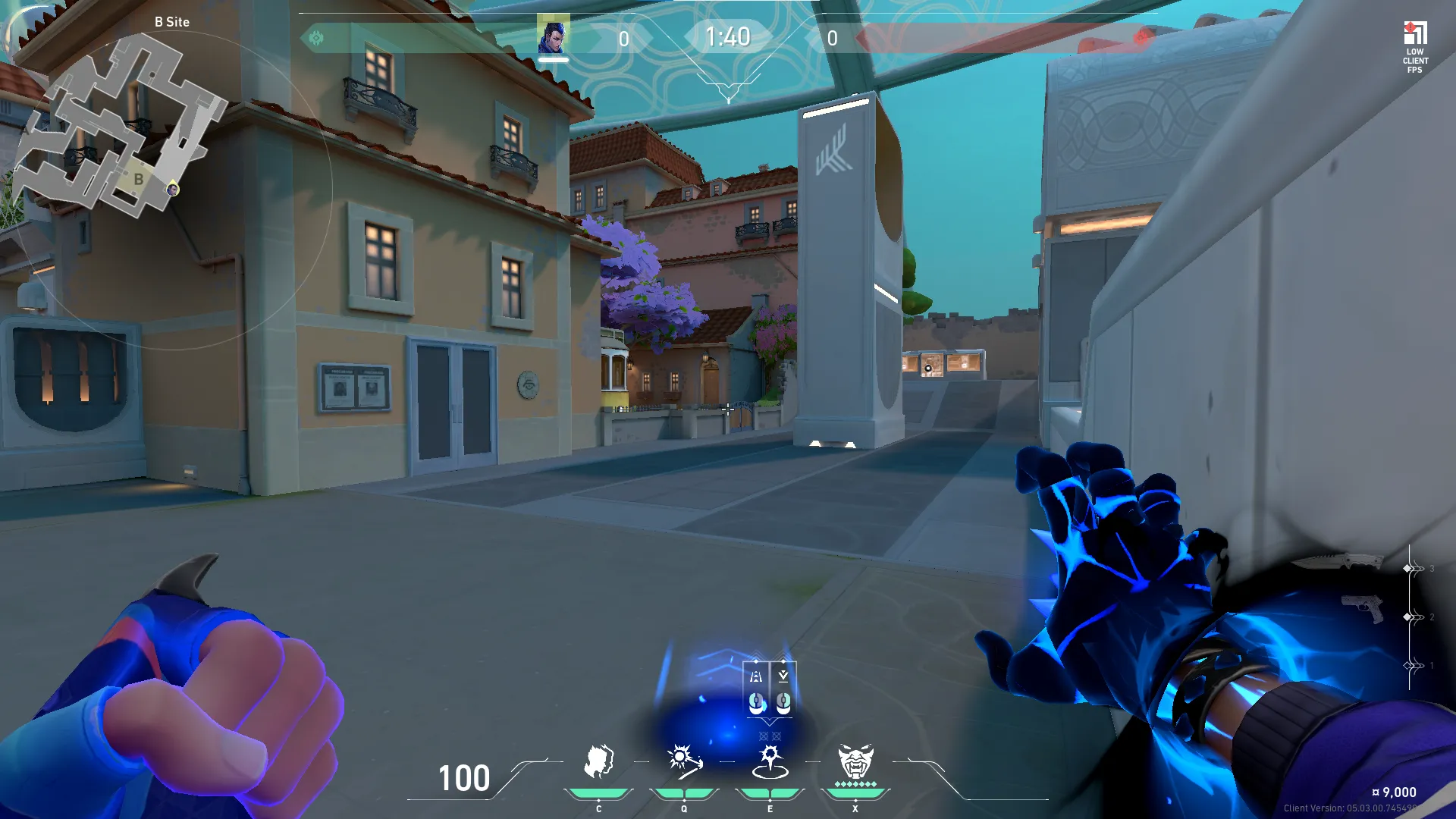 Yoru Gatecrash on Pearl Attack Site B — step 2 of 3: Aim — line up the shot