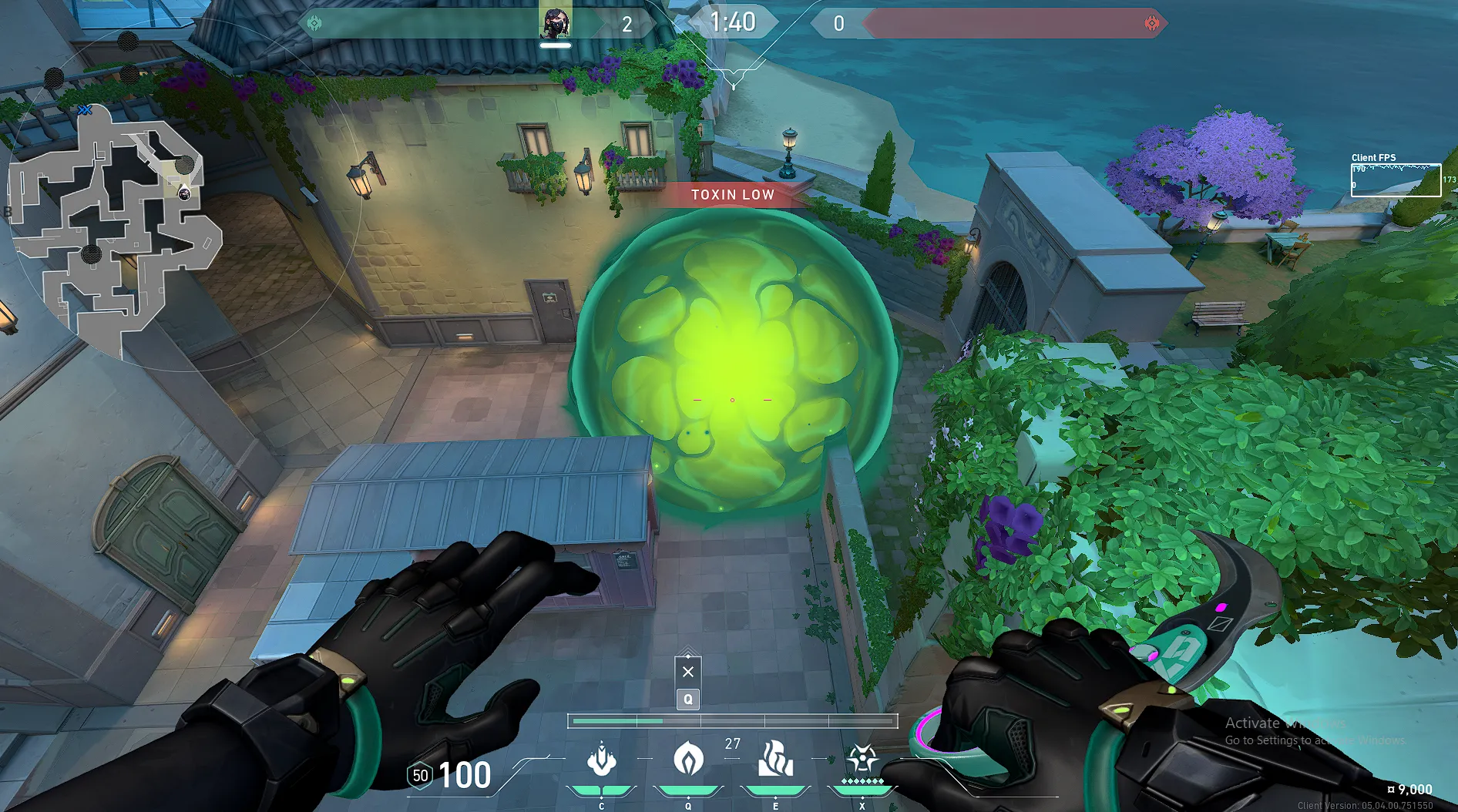 Viper Poison Cloud on Pearl Attack Site A — step 3 of 3: Result