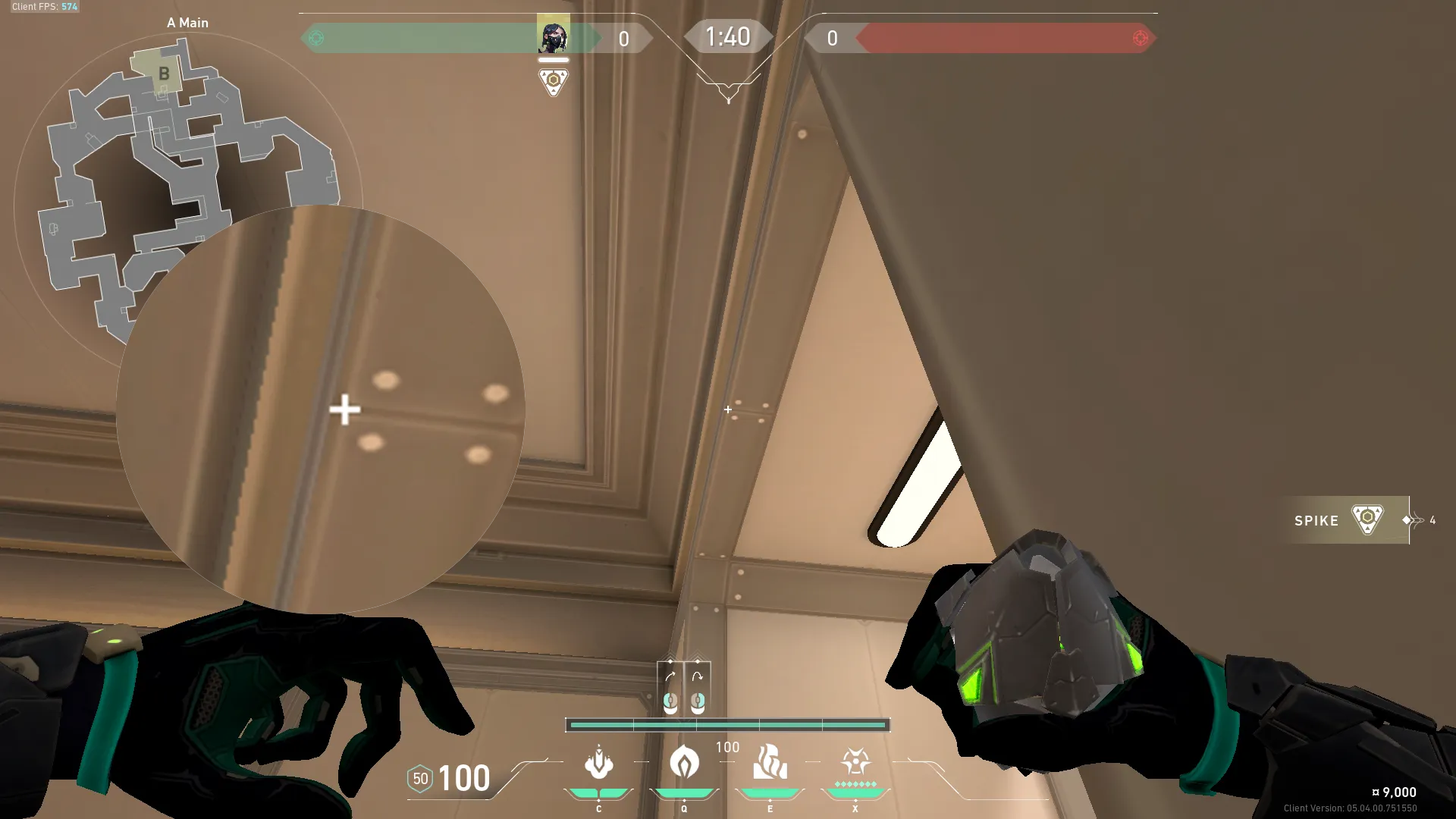 Viper Poison Cloud on Fracture Attack Site A — step 2 of 3: Aim — line up the shot