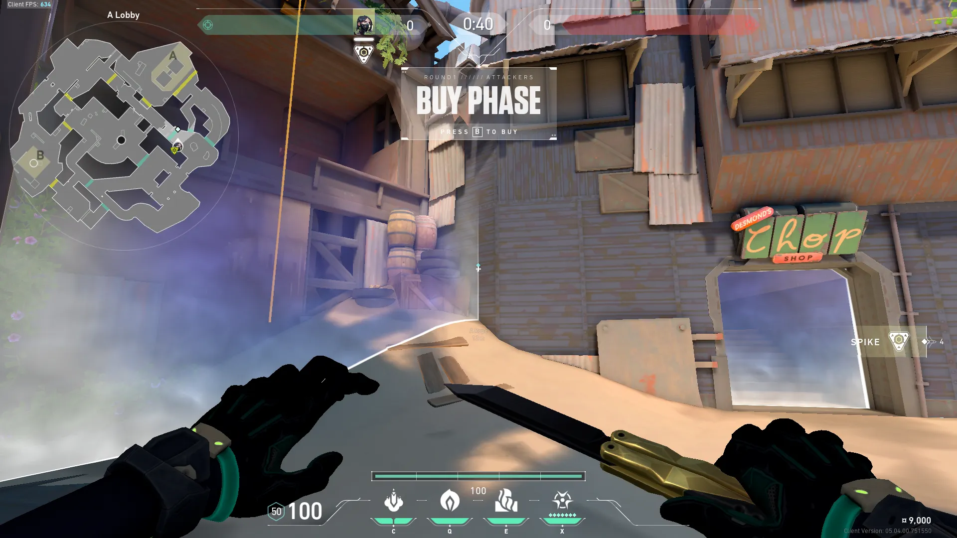 Viper Toxic Screen on Breeze Attack Site A — step 1 of 3: Position — where to stand
