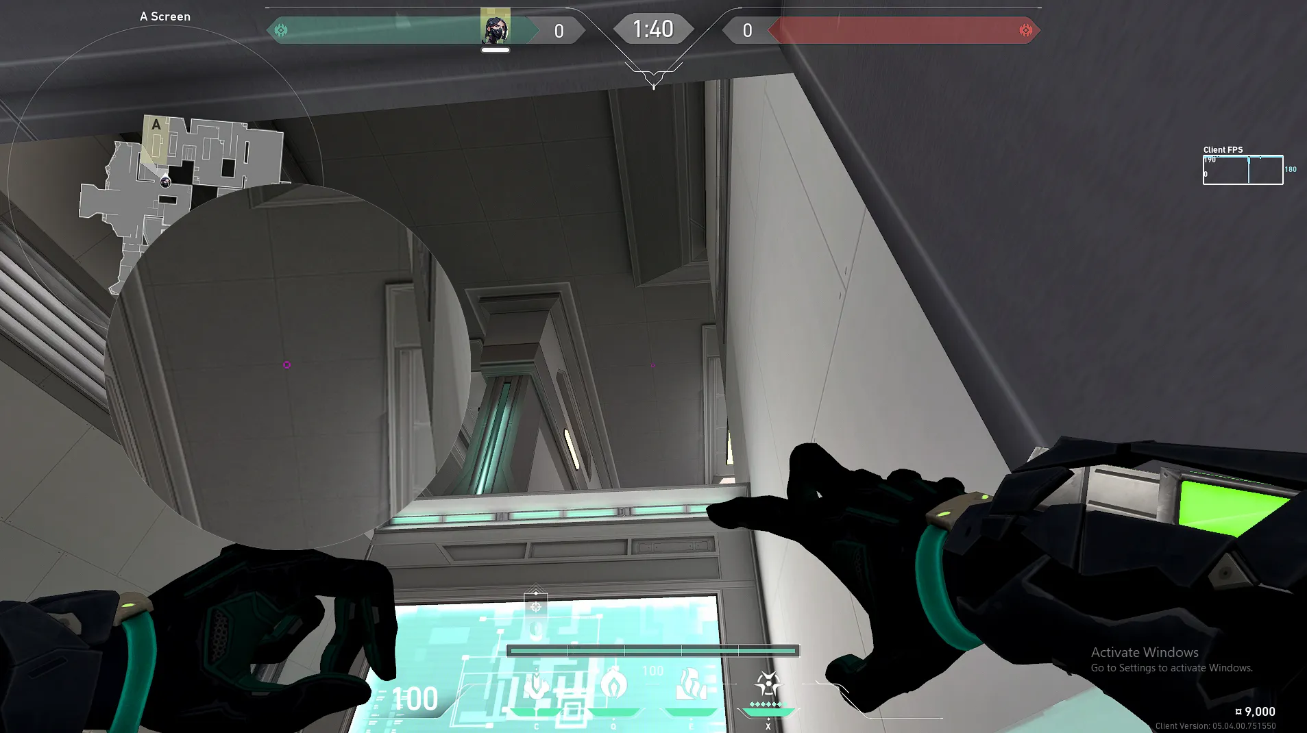 Viper Snake Bite on Icebox Defense Site A — step 2 of 3: Aim — line up the shot