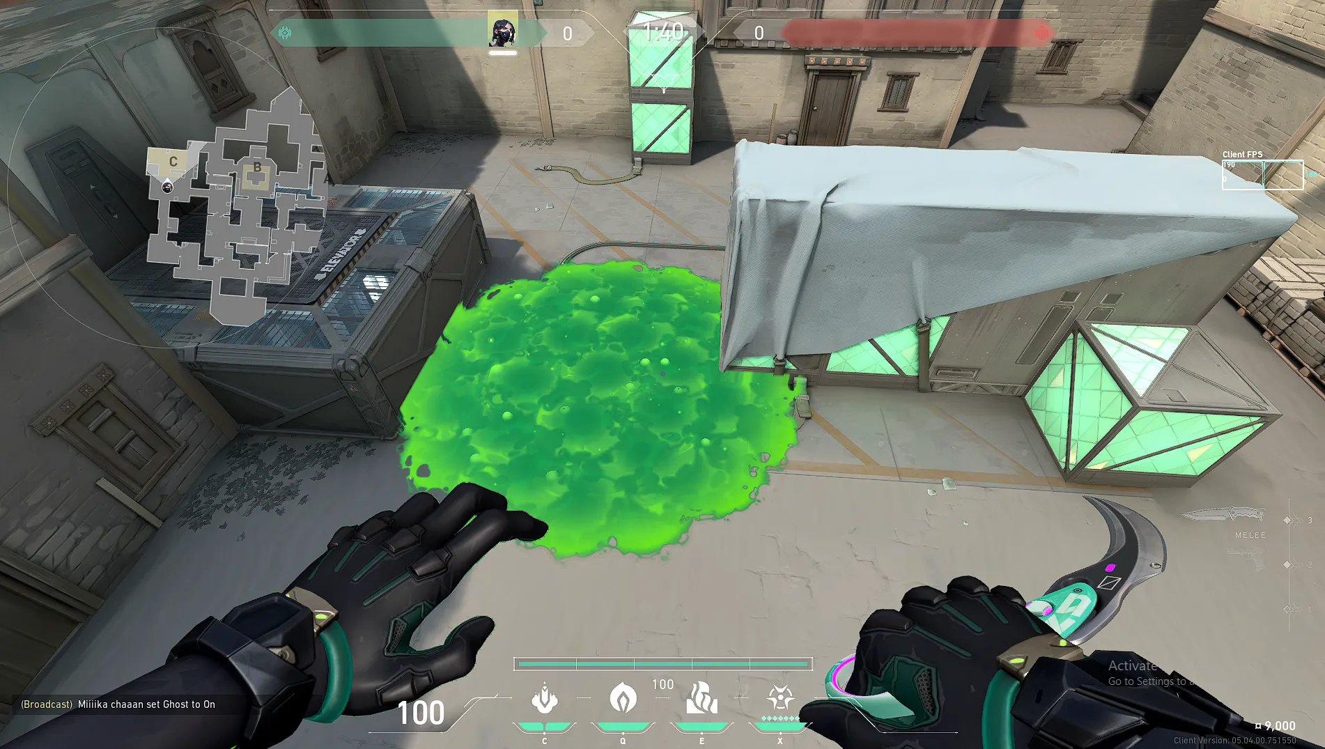 Viper Snake Bite on Haven Attack Site C — step 3 of 3: Result