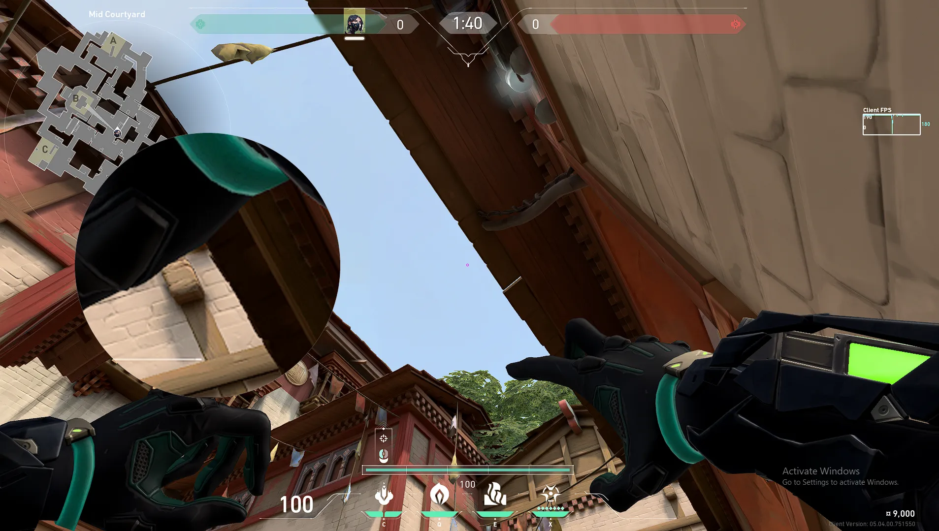 Viper Snake Bite on Haven Attack Site A — step 2 of 3: Aim — line up the shot
