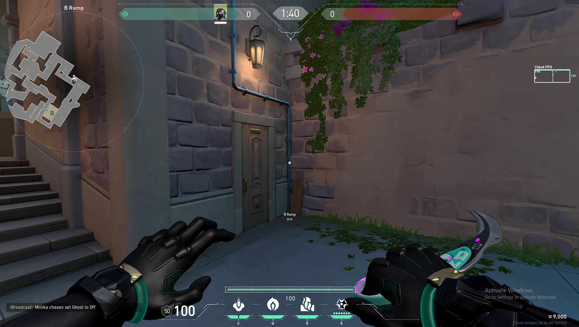 Viper Snake Bite on Pearl Attack Site B — step 1 of 3: Position — where to stand