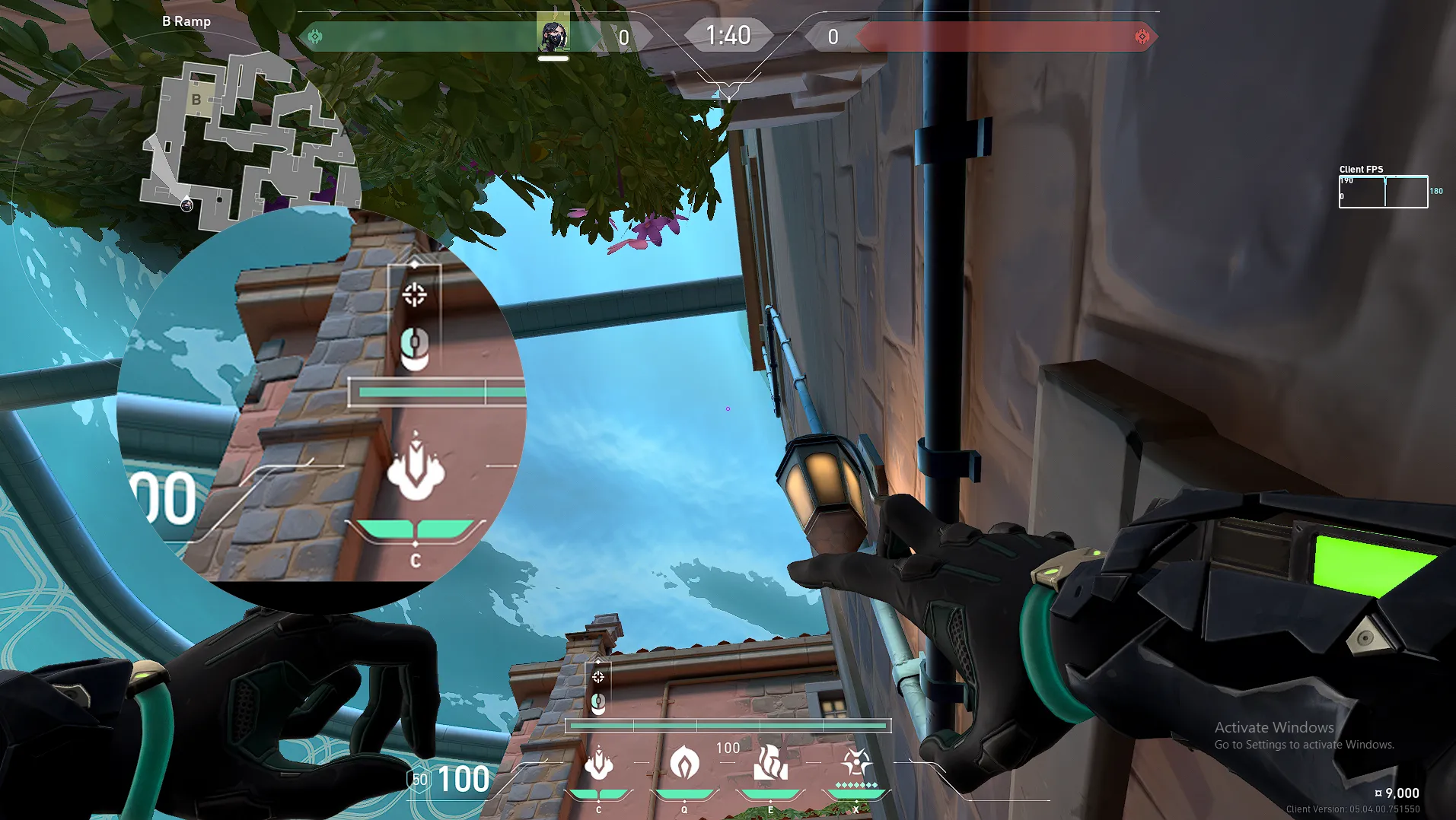 Viper Snake Bite on Pearl Attack Site B — step 2 of 3: Aim — line up the shot