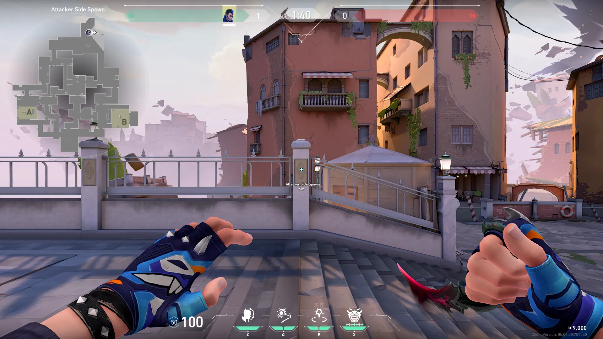 Attackers Spawn to A Main Flank TP — Yoru lineup on Ascent
