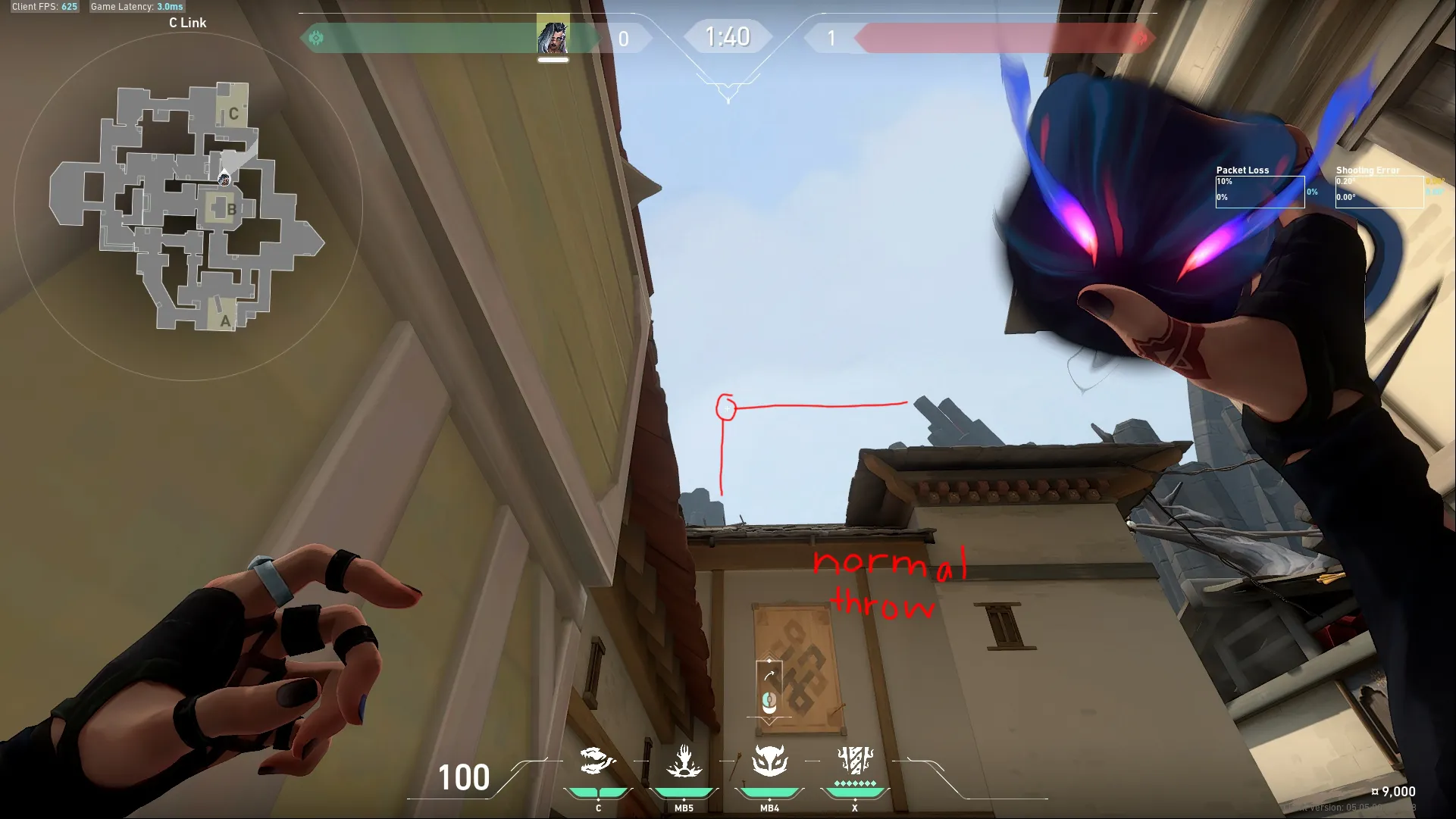 Fade Haunt on Haven Defense Site C — step 2 of 2: Result