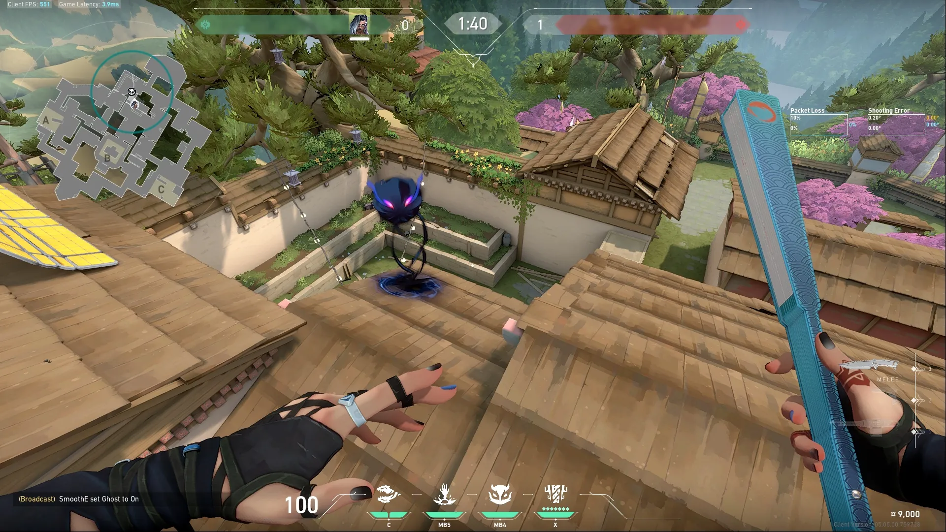 Fade Haunt on Haven Defense Site A — step 3 of 3: Result