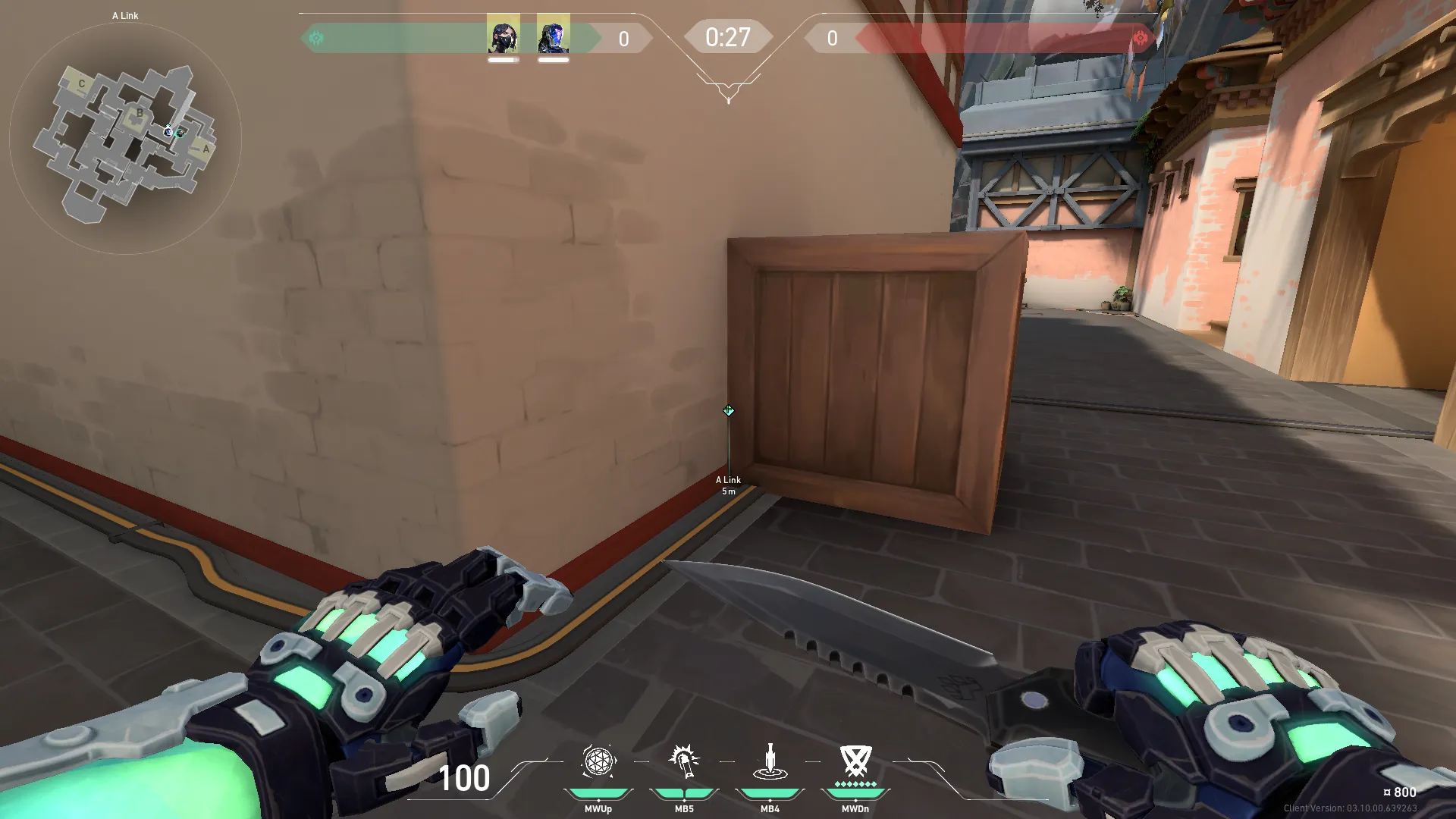 KAY/O Zero_Point on Haven Defense Site A — step 1 of 3: Position — where to stand