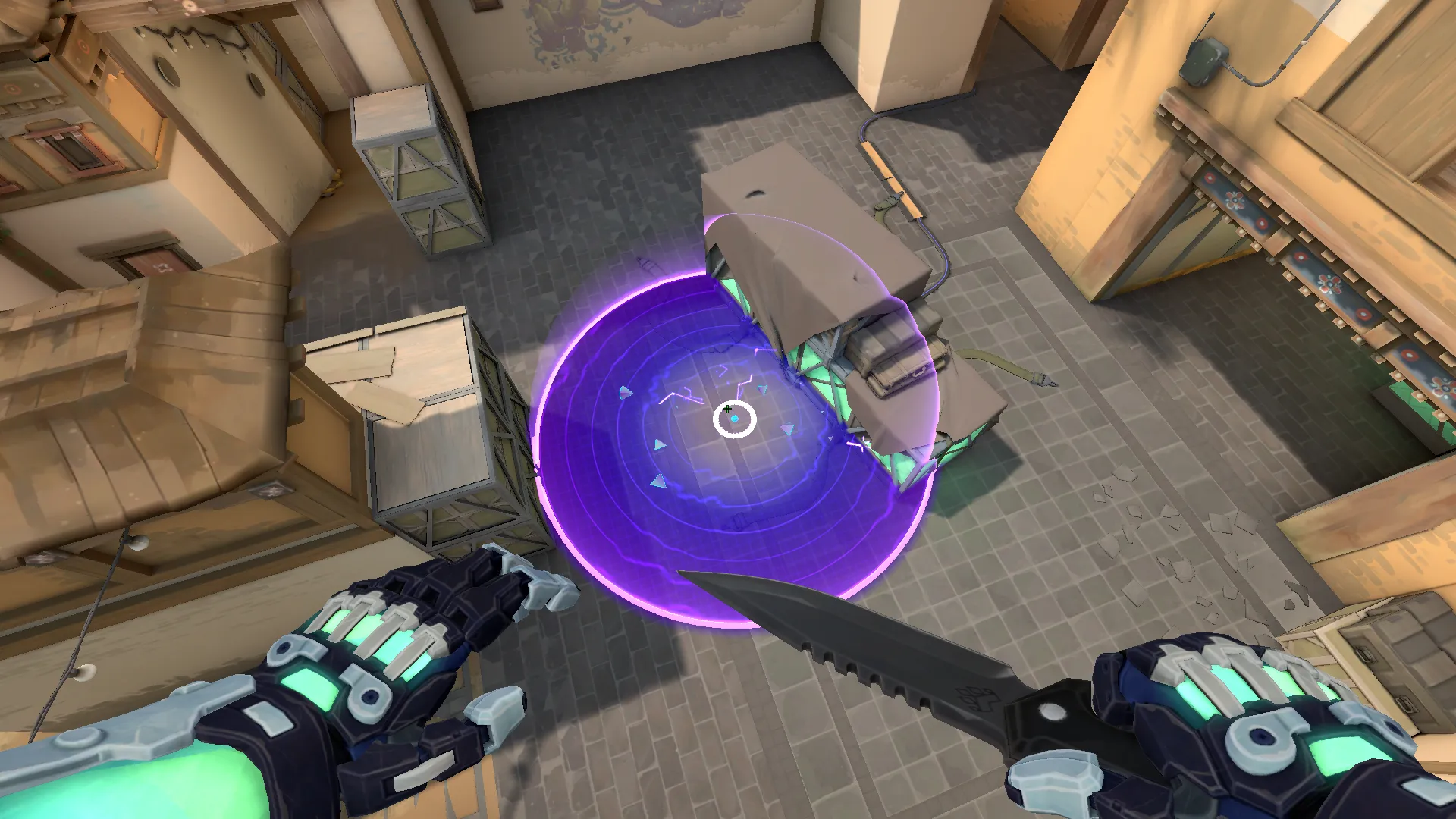 KAY/O Frag_Ment on Haven Defense Site A — step 3 of 3: Result
