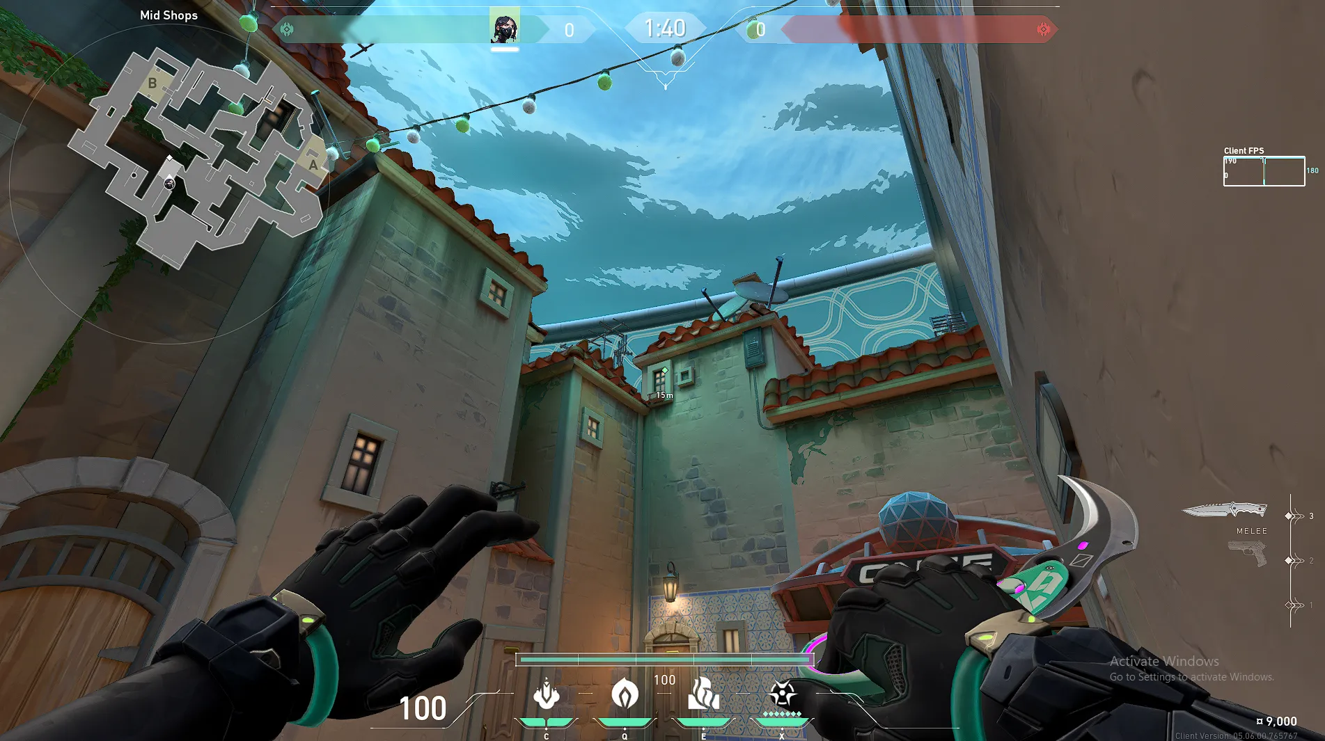 Viper Snake Bite on Pearl Attack Site B — step 2 of 4: Aim — line up the shot
