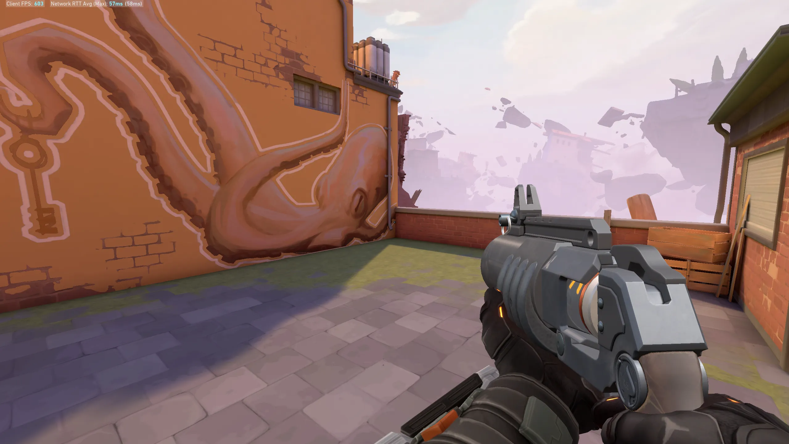 Brimstone Incendiary on Ascent Attack Site B — step 1 of 3: Position — where to stand