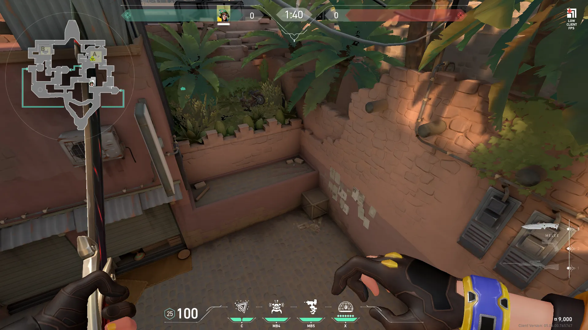 Killjoy Nanoswarm on Bind Attack Site A — step 1 of 3: Position — where to stand