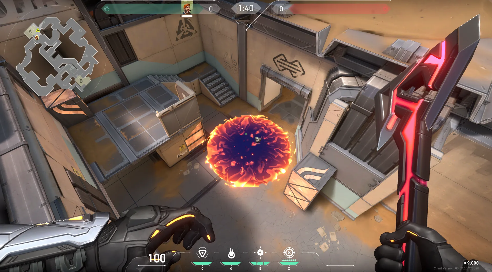 Brimstone Incendiary on Fracture Attack Site A — step 3 of 3: Result