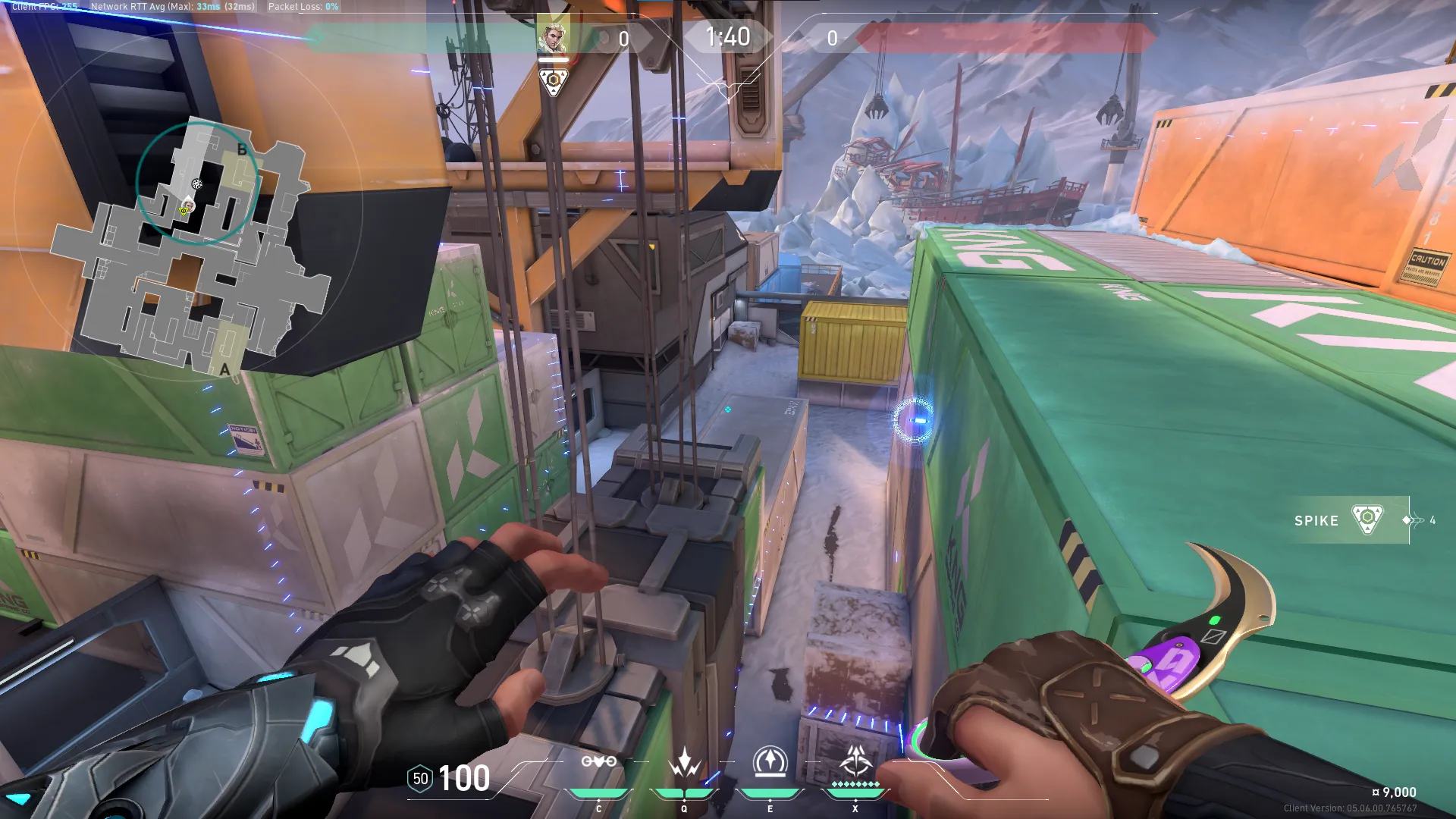 Sova Recon Bolt on Icebox Defense Site B — step 5 of 5: Result