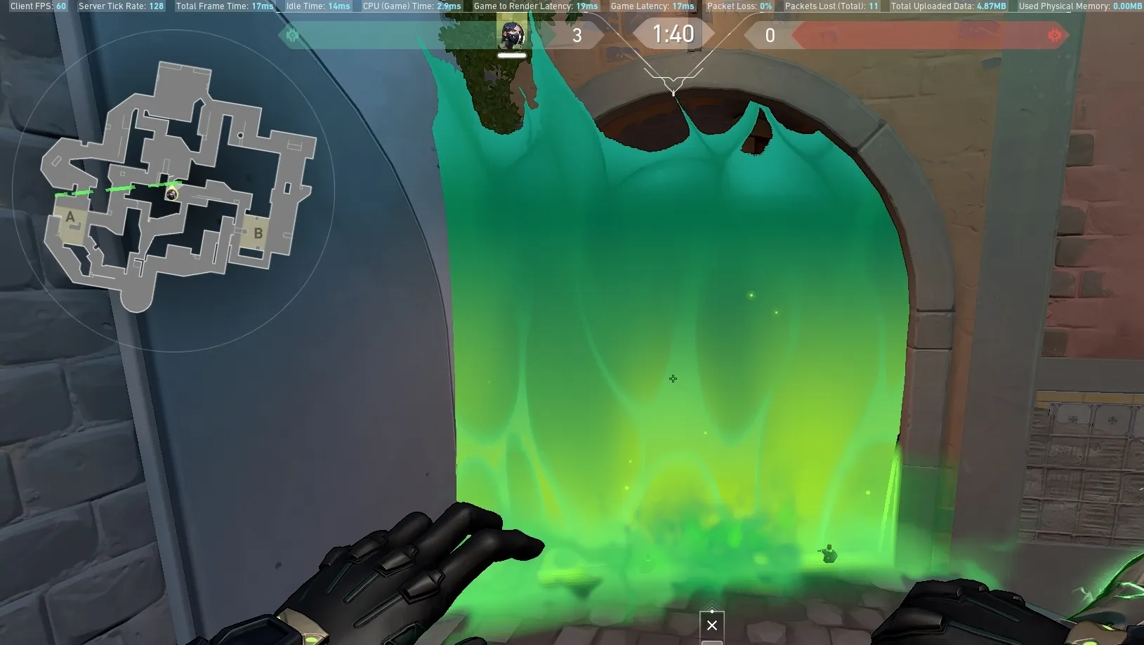Viper Toxic Screen on Pearl Defense Mid — step 5 of 5: Result