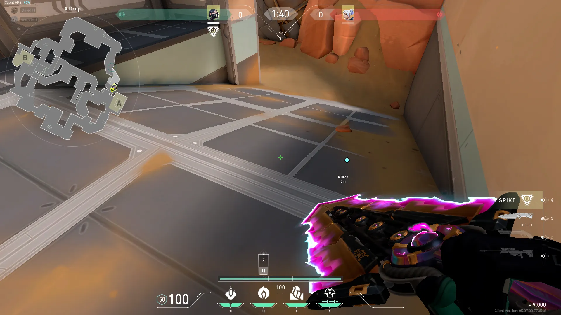 Viper Poison Cloud on Fracture Defense Site A — step 1 of 6: Position — where to stand