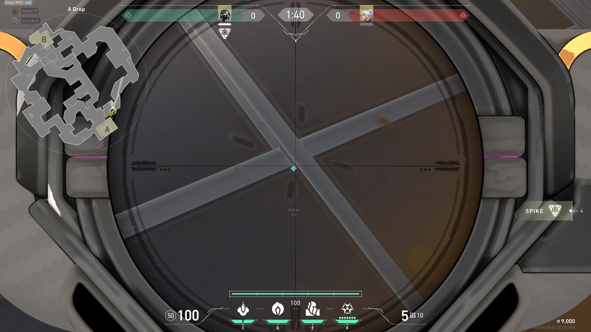 Viper Poison Cloud on Fracture Defense Site A — step 2 of 6: Aim — line up the shot