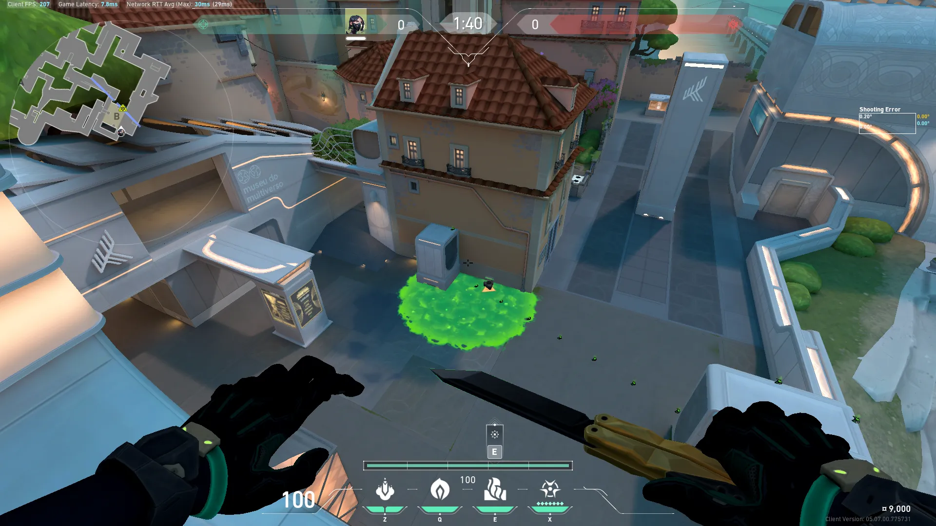 Viper Snake Bite on Pearl Defense Site B — step 1 of 3: Position — where to stand