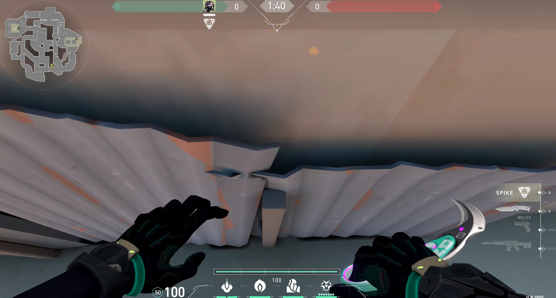 Viper Poison Cloud on Breeze Attack Site A — step 1 of 3: Position — where to stand