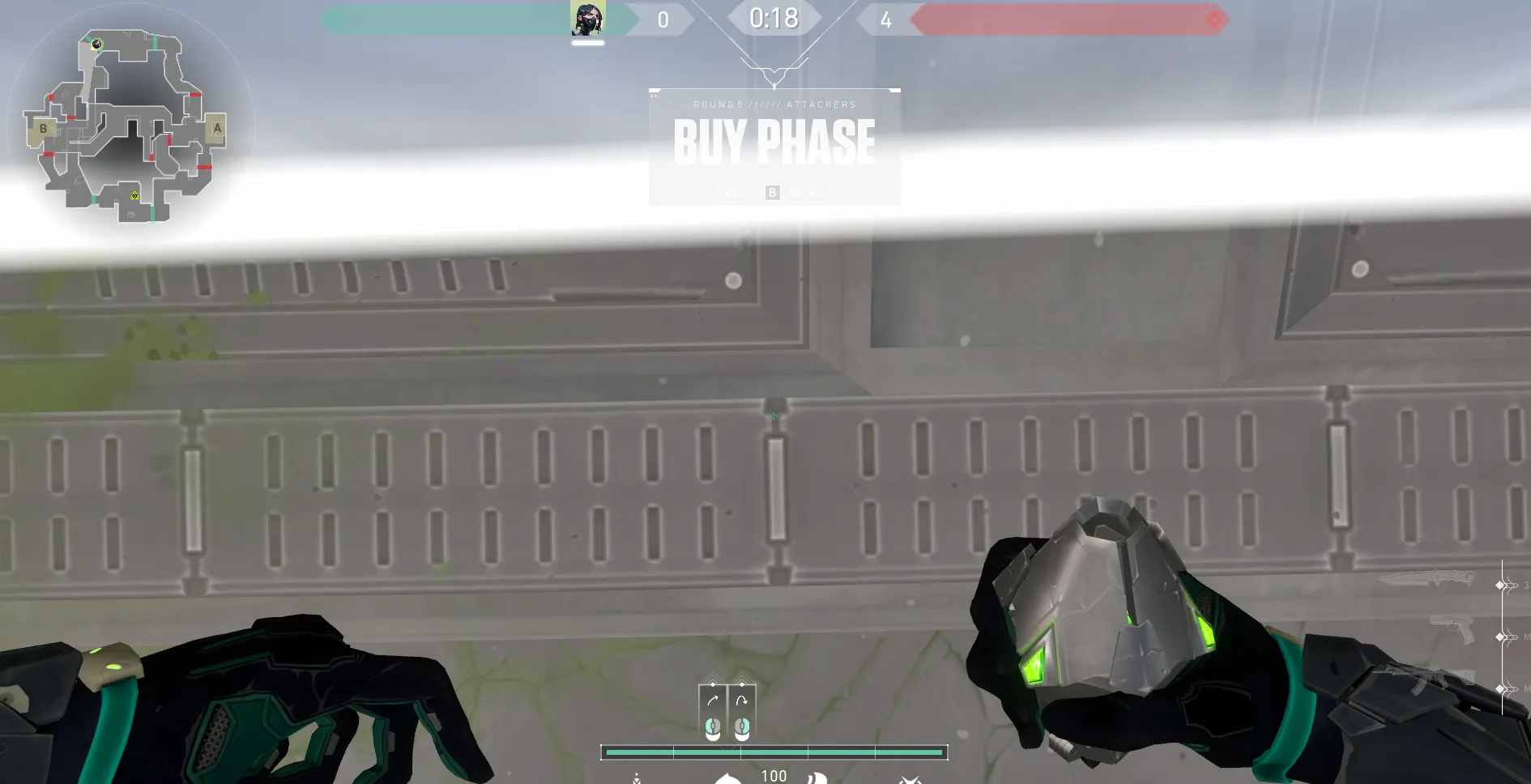 Viper Poison Cloud on Fracture Attack Site B — step 1 of 3: Position — where to stand