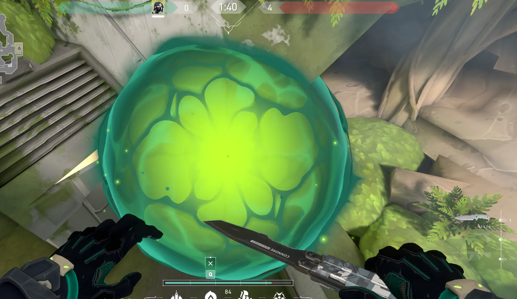 Viper Poison Cloud on Fracture Attack Site B — step 3 of 3: Result