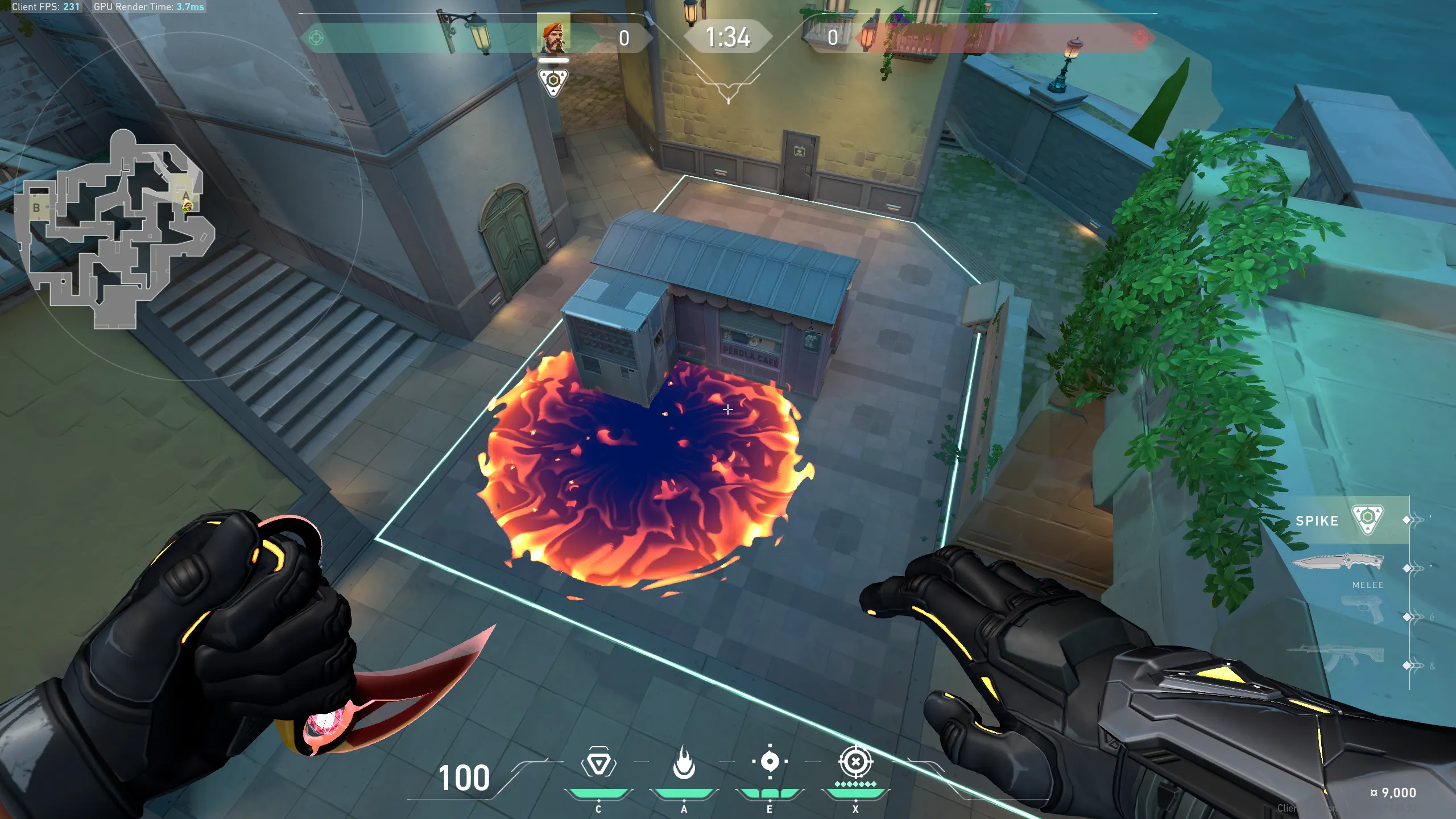 Brimstone Incendiary on Pearl Attack Site A — step 3 of 3: Result