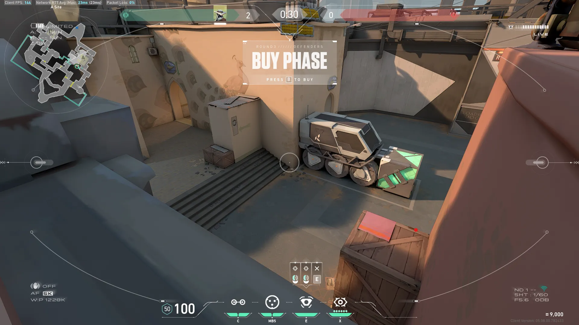 Cypher Spycam on Bind Defense Site A — step 4 of 4: Result