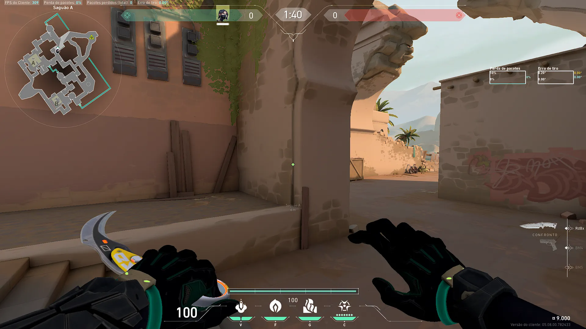 Viper Poison Cloud on Bind Attack Site A — step 1 of 4: Position — where to stand