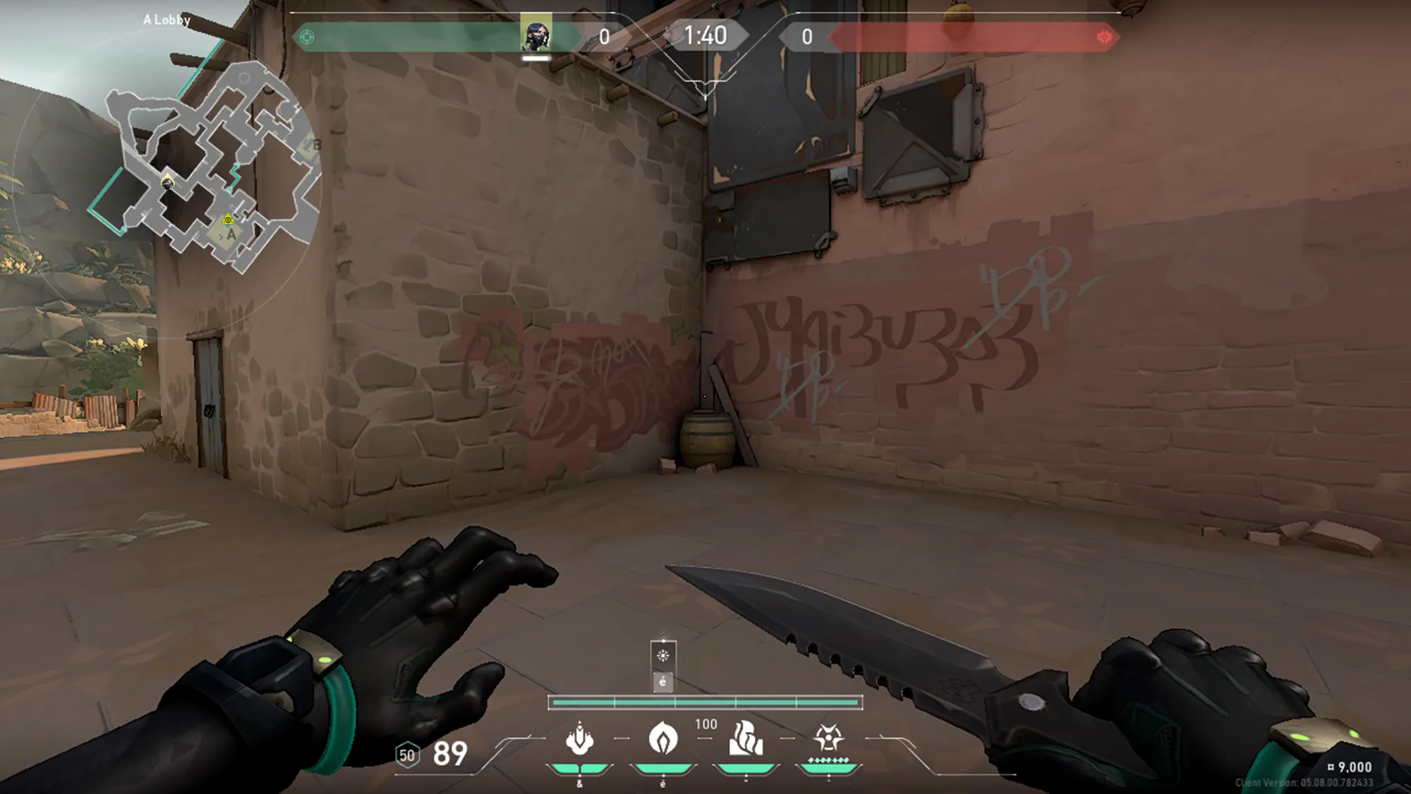 Viper Snake Bite on Bind Attack Site A — step 1 of 3: Position — where to stand