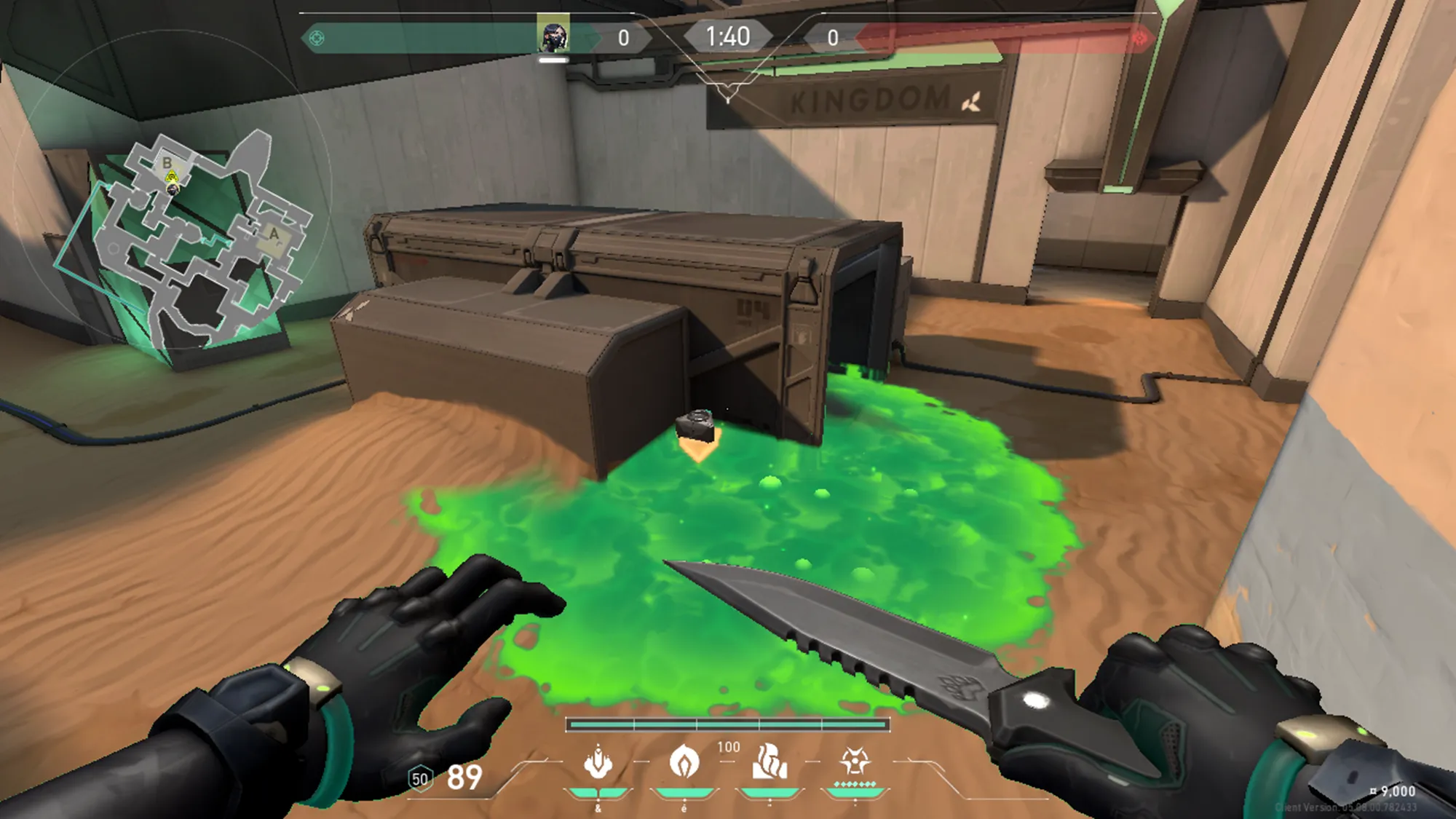 Viper Snake Bite on Bind Attack Site B — step 3 of 3: Result