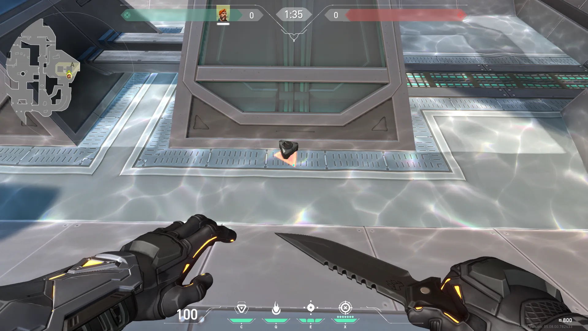 Brimstone Incendiary on Breeze Attack Site A — step 1 of 4: Position — where to stand
