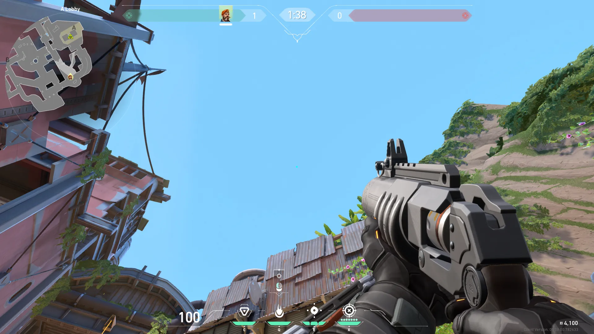 Brimstone Incendiary on Breeze Attack Site A — step 2 of 4: Aim — line up the shot