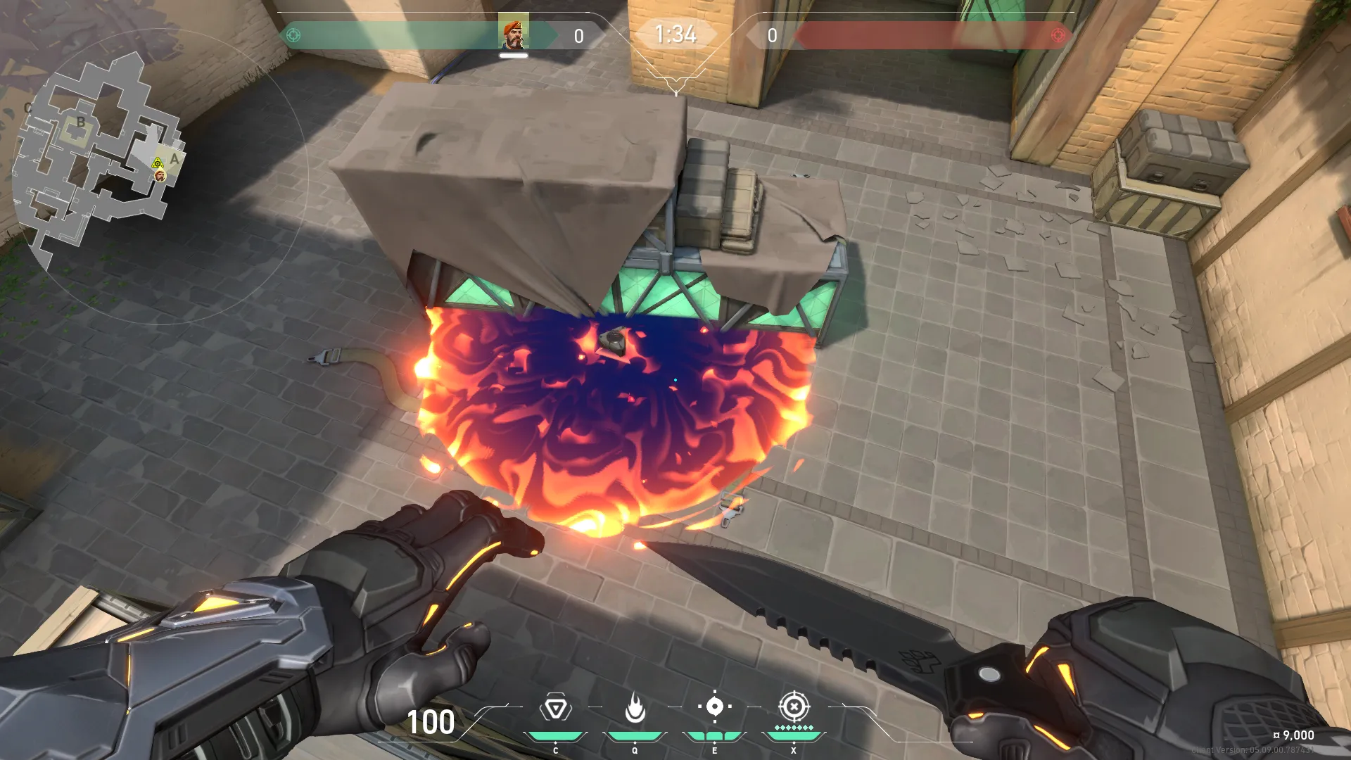 Brimstone Incendiary on Haven Attack Site A — step 4 of 4: Result