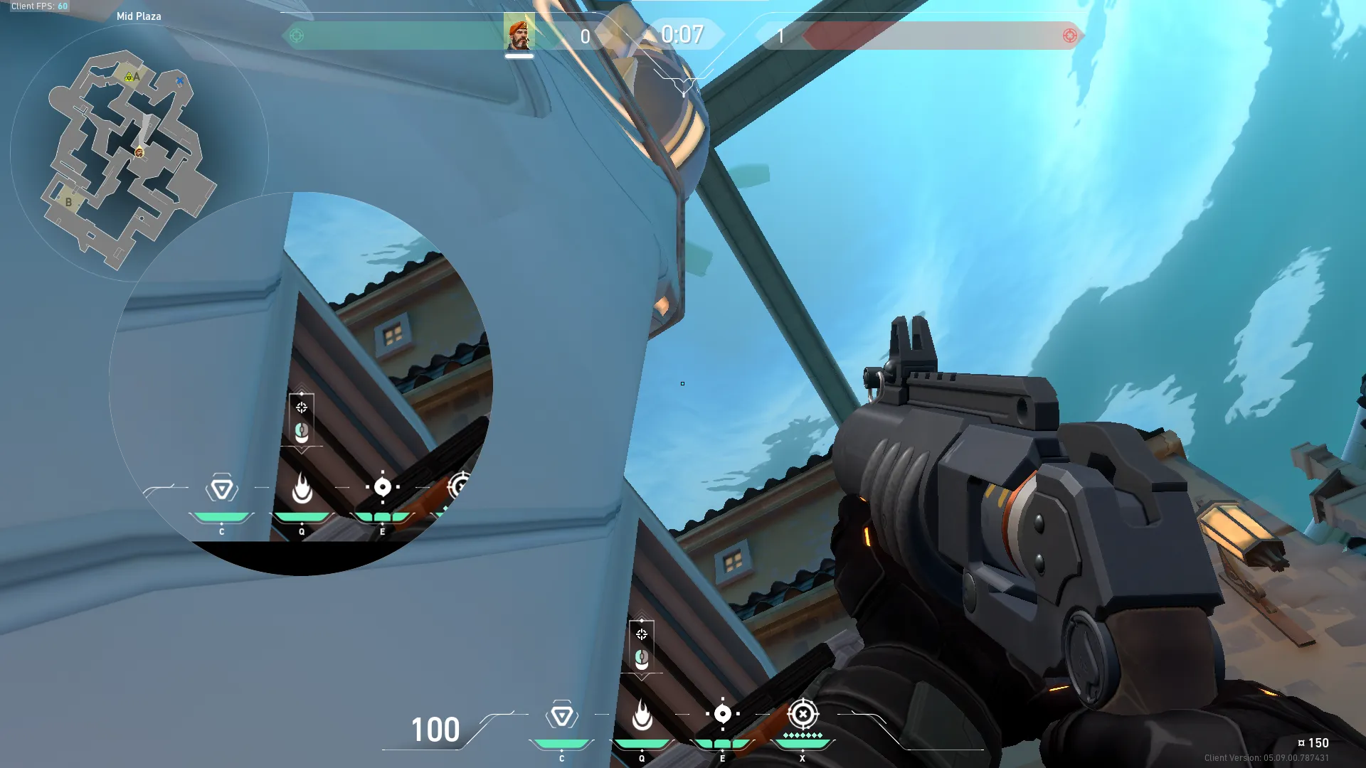 Brimstone Incendiary on Pearl Attack Site A — step 2 of 3: Aim — line up the shot