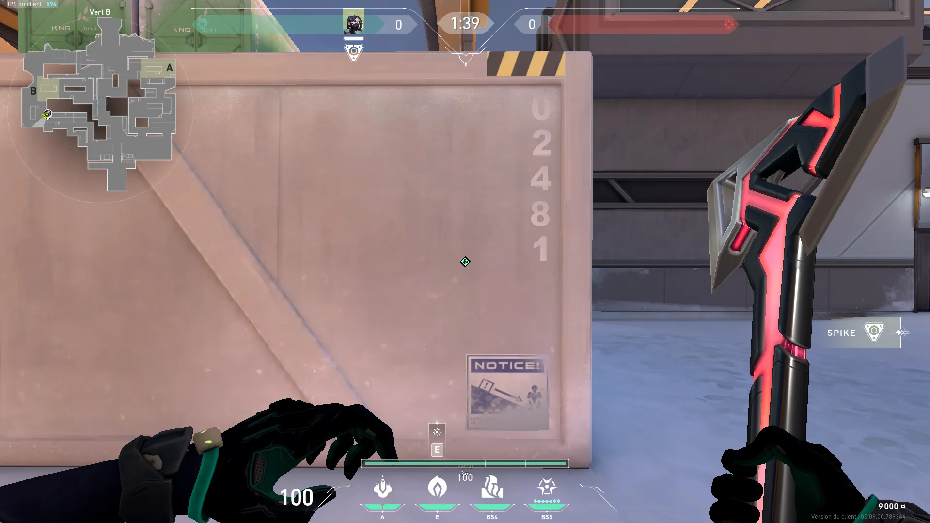 Viper Poison Cloud on Icebox Attack Site B — step 1 of 3: Position — where to stand