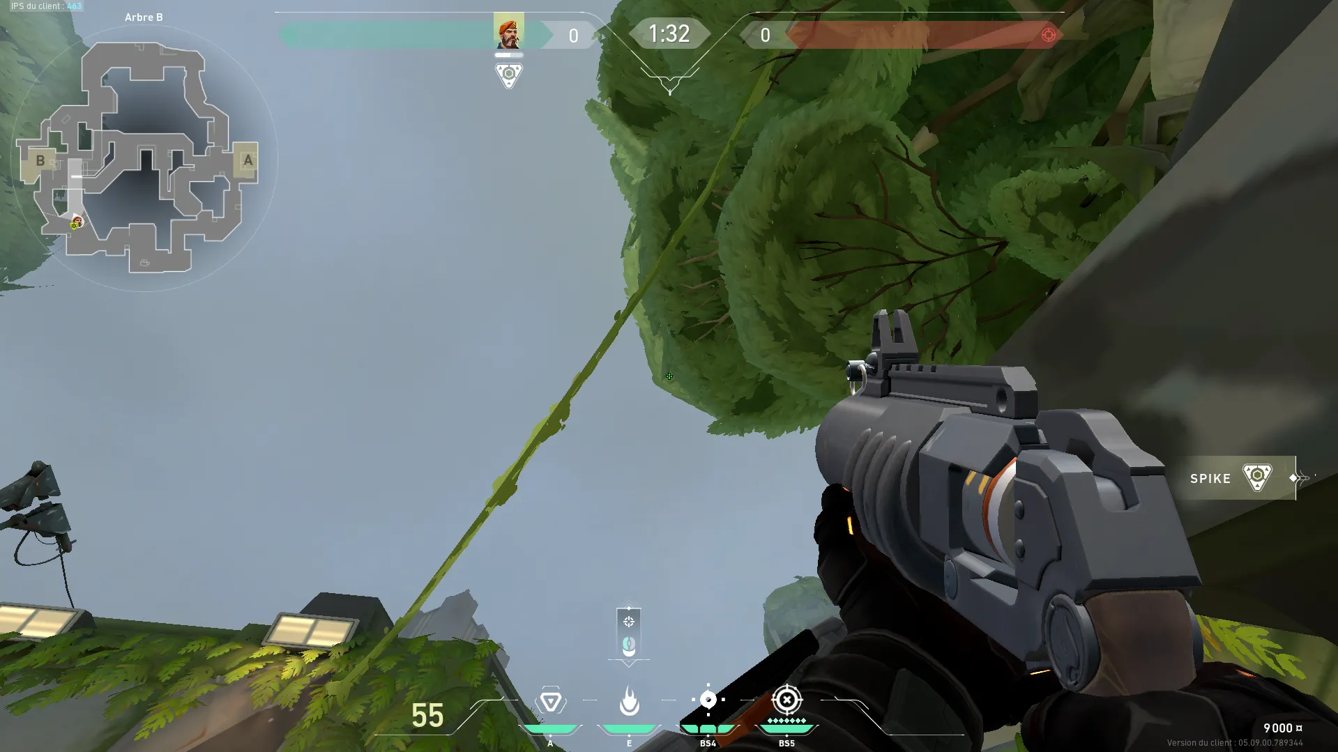 Brimstone Incendiary on Fracture Attack Site B — step 2 of 3: Aim — line up the shot