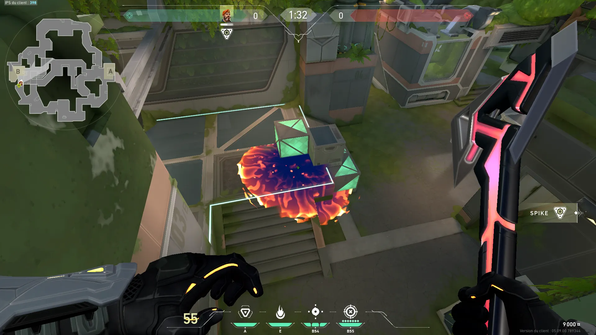 Brimstone Incendiary on Fracture Attack Site B — step 3 of 3: Result