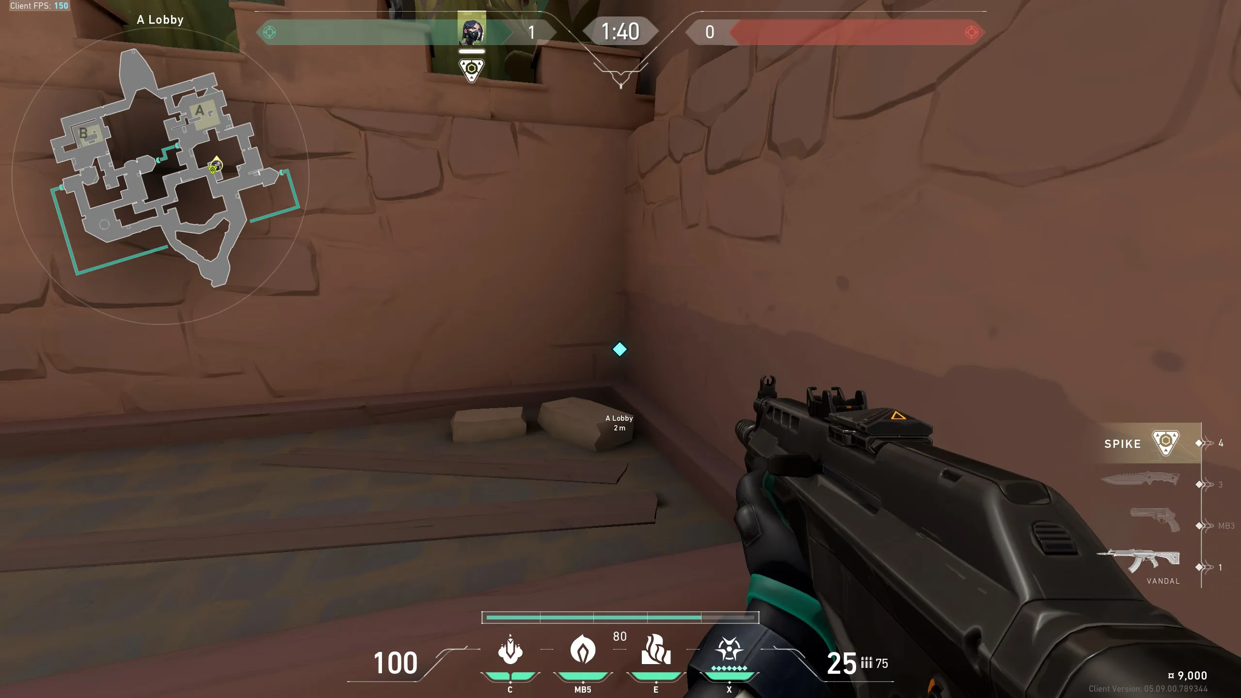 Viper Poison Cloud on Bind Attack Site A — step 1 of 3: Position — where to stand