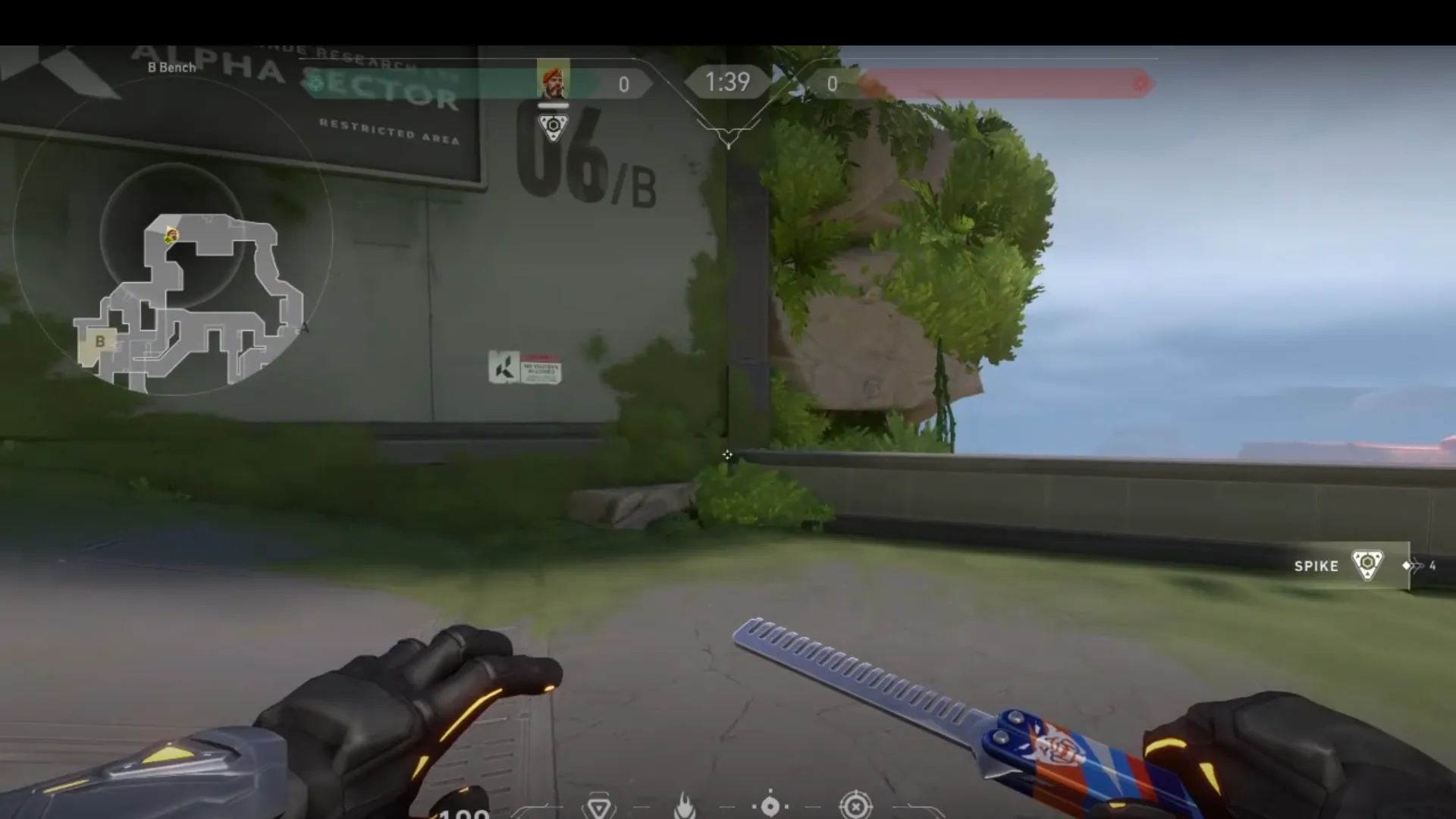 Brimstone Incendiary on Fracture Attack Site B — step 2 of 3: Aim — line up the shot