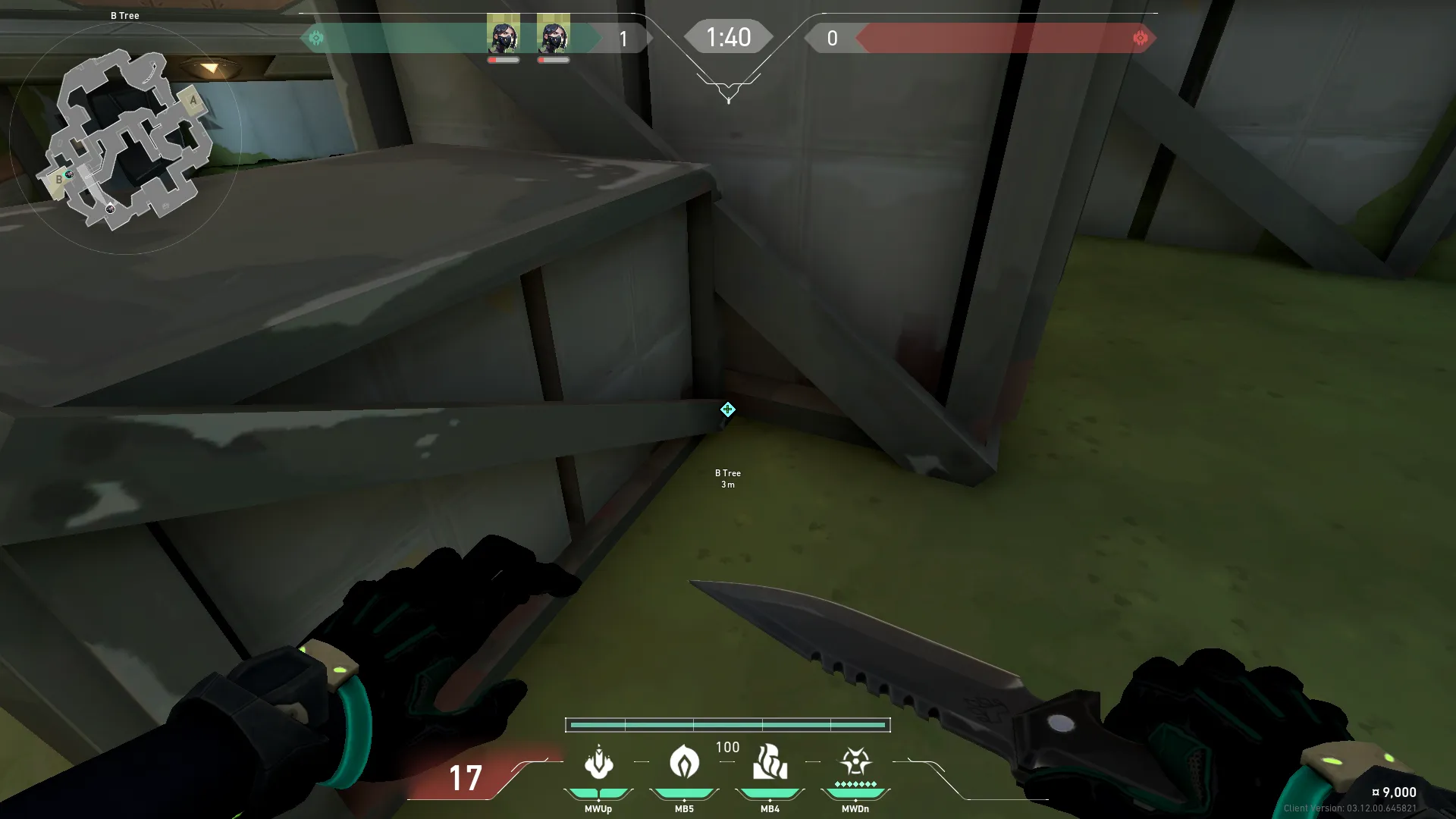 Viper Poison Cloud on Fracture Attack Site B — step 1 of 3: Position — where to stand