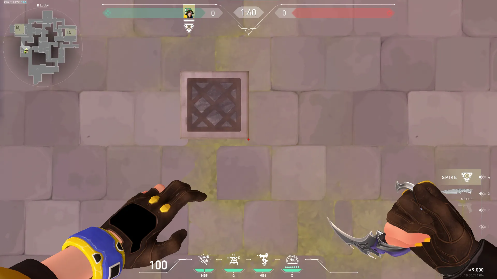 Killjoy Nanoswarm on Ascent Attack Site B — step 1 of 3: Position — where to stand