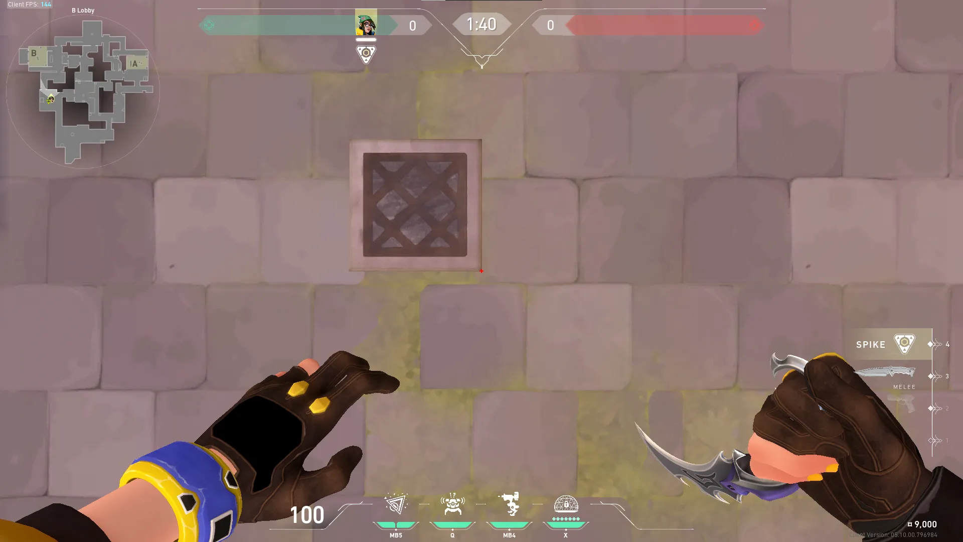 Killjoy Nanoswarm on Ascent Attack Site B — step 1 of 3: Position — where to stand