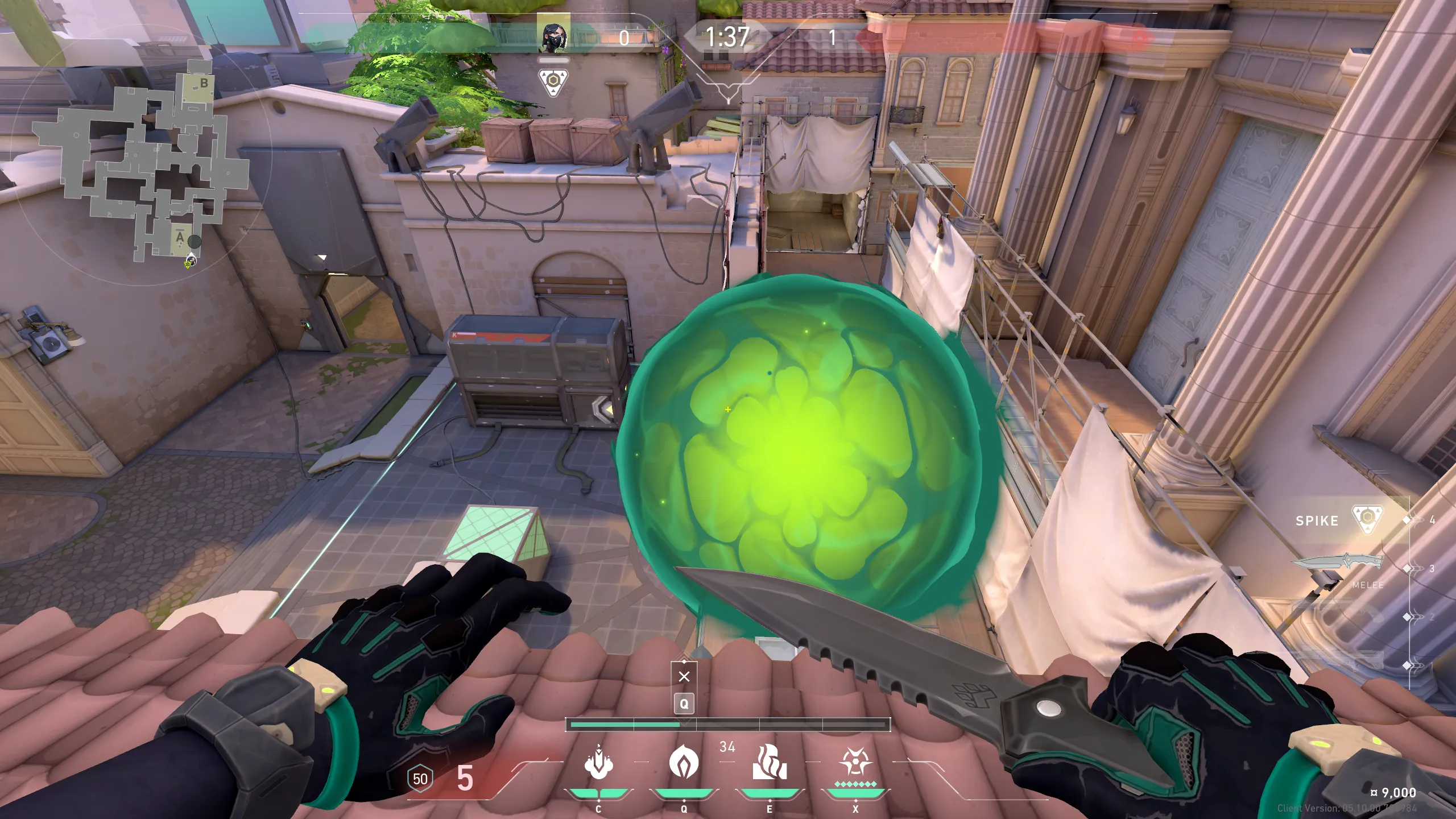 Viper Poison Cloud on Ascent Attack Site A — step 3 of 3: Result