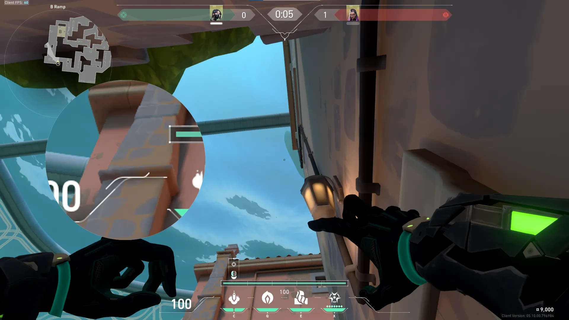 Viper Snake Bite on Pearl Attack Site B — step 2 of 3: Aim — line up the shot
