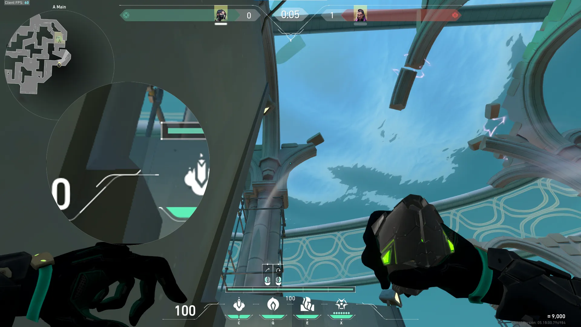 Viper Poison Cloud on Pearl Attack Site A — step 2 of 3: Aim — line up the shot