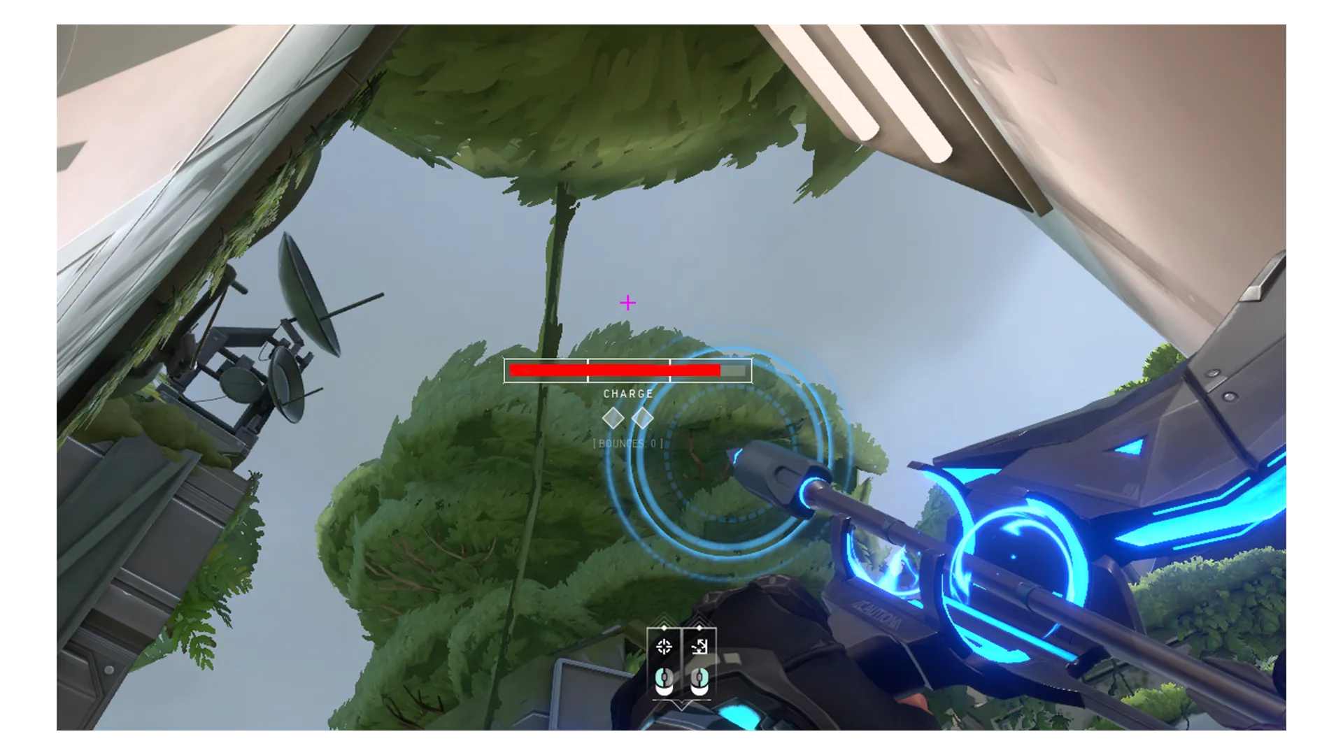 Sova Recon Bolt on Fracture Attack Site B — step 3 of 4: Aim — line up the shot