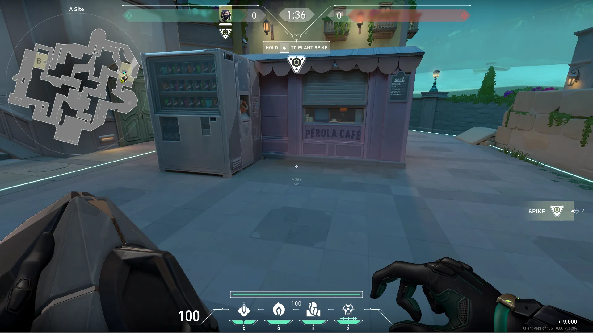 Viper Vipers Pit on Pearl Defense Site A — step 1 of 8: Position — where to stand