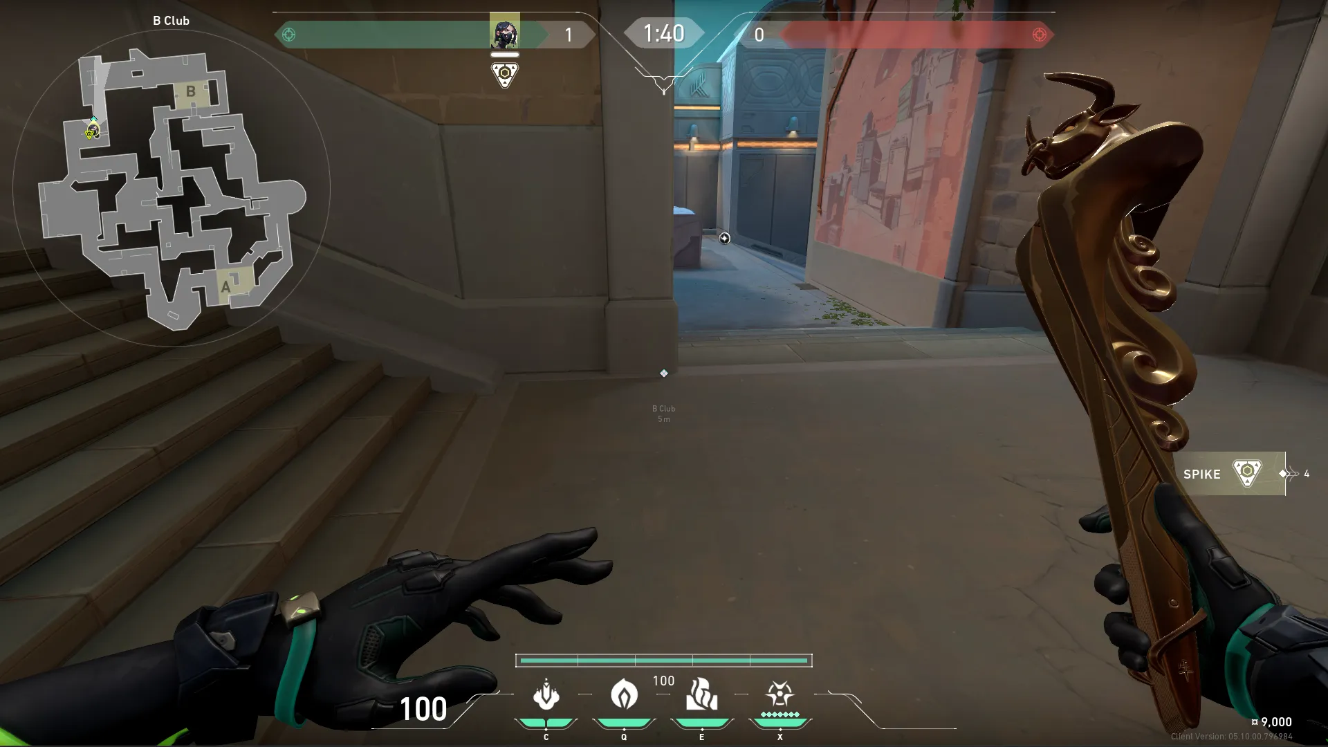 Viper Toxic Screen on Pearl Attack Site B — step 1 of 7: Position — where to stand